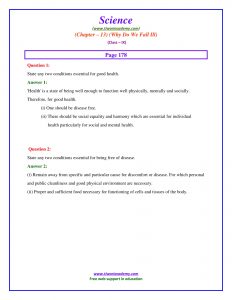 NCERT Solutions for Class 9 Science Chapter 13 page 178