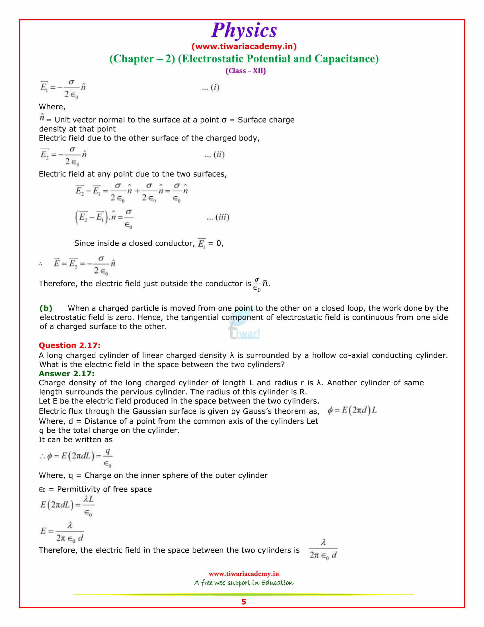 class 9 physics holiday homework