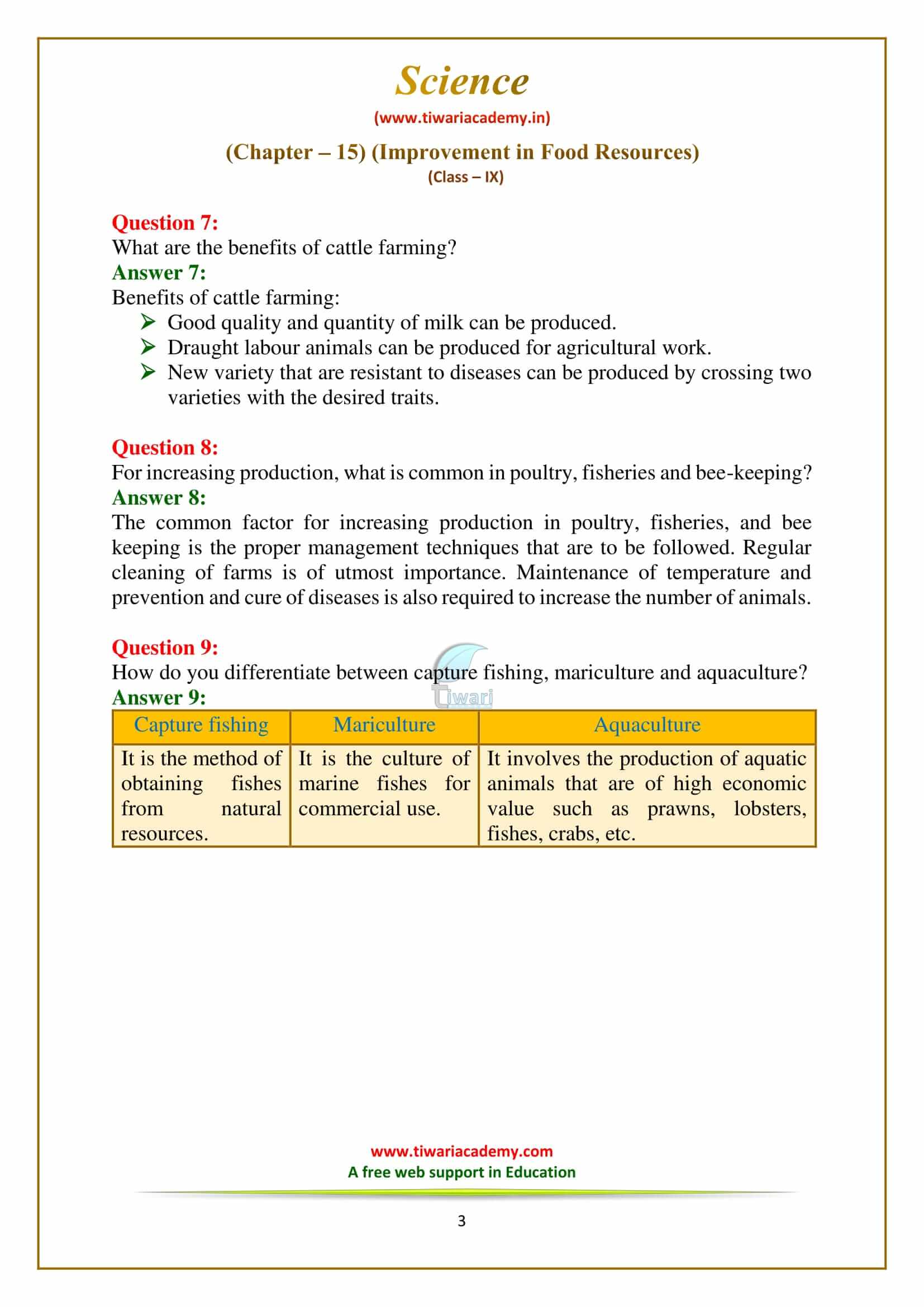 case study chapter 15 class 9 science