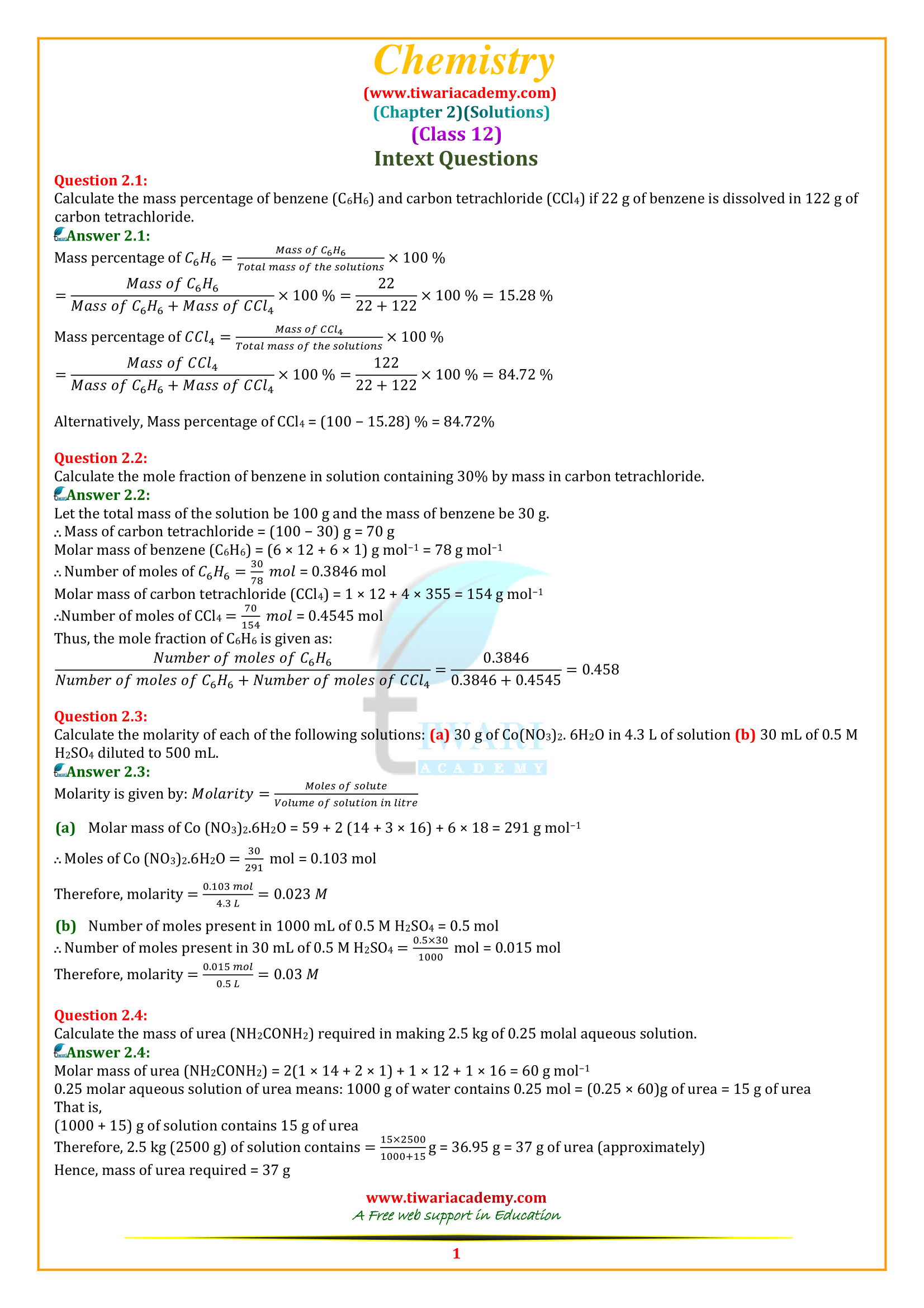 Chemistry Form 4 Chapter 2 Questions And Answers : 02 Test Bank Chapter ...