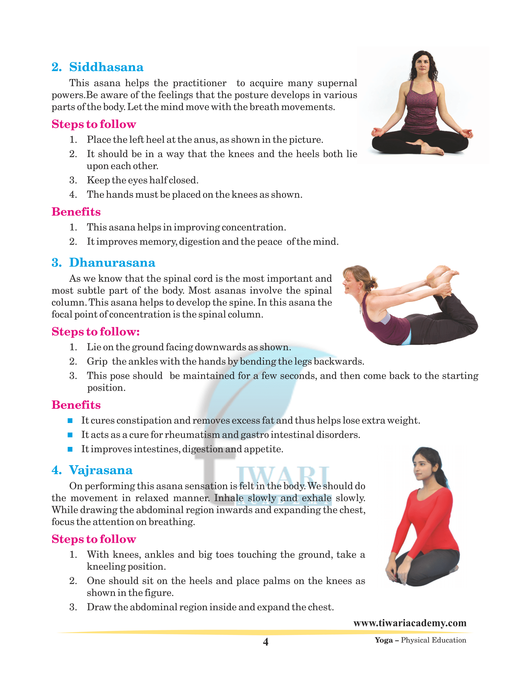 What is Yoga and methods of doiing various Yogasan in proper way.