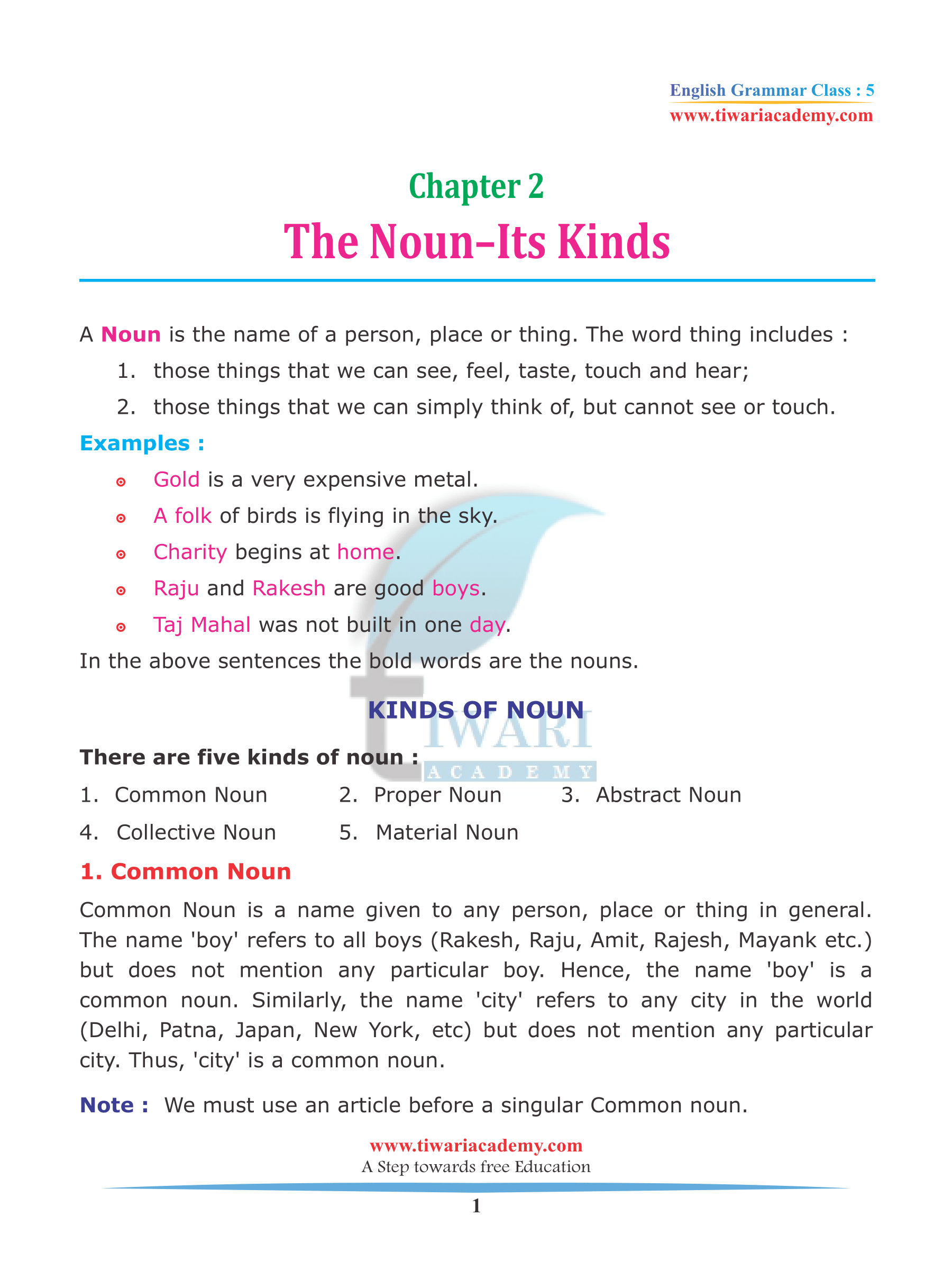 class-5-english-grammar-chapter-2-the-noun-and-its-kinds-for-2022-2023