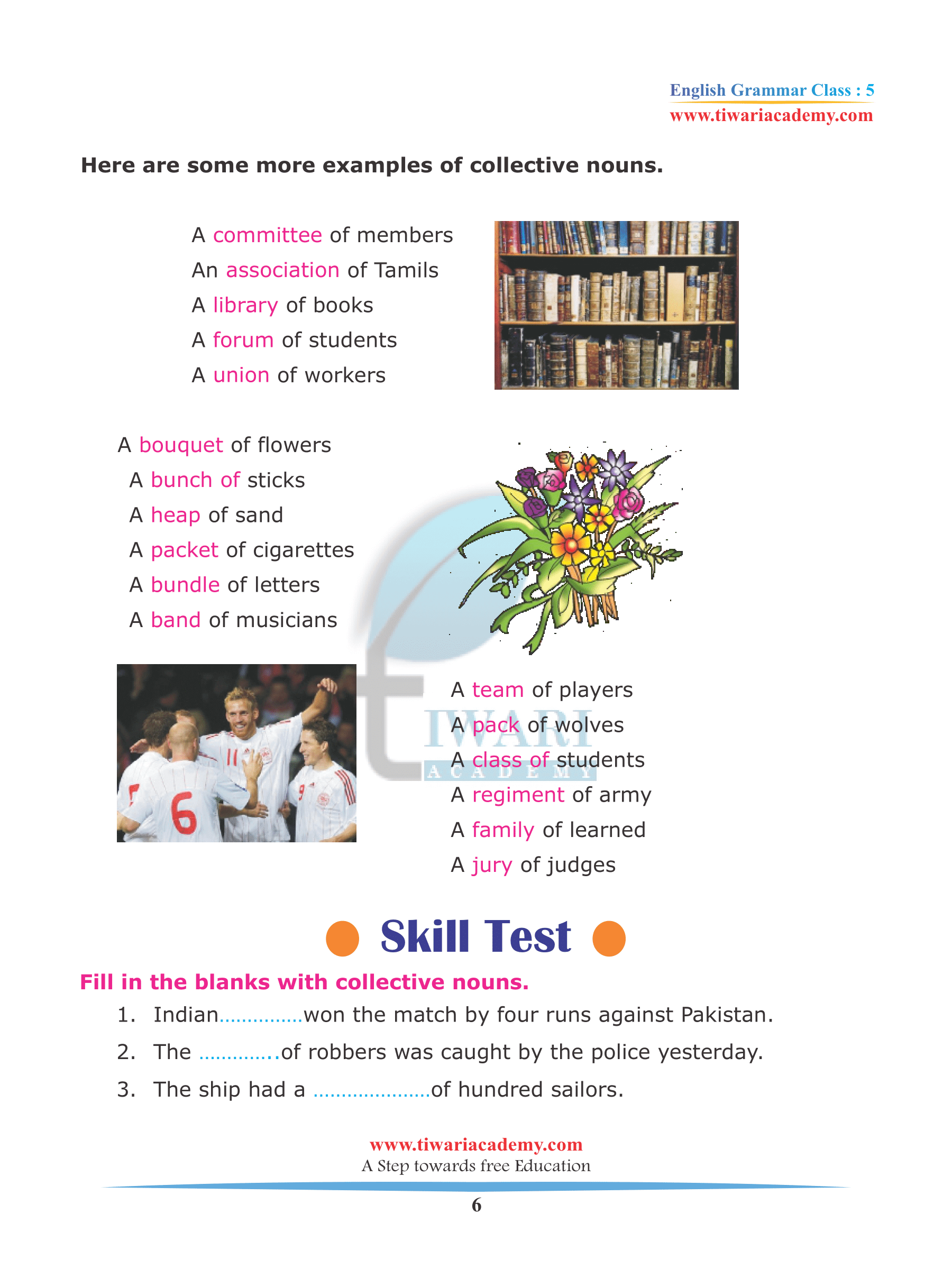 class 5 english grammar chapter 2 the noun and its kinds for 2022 2023