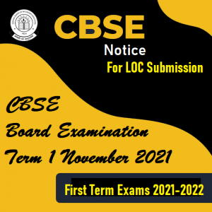 Notice Issued Submission of LOC Exams November Examination 2021.