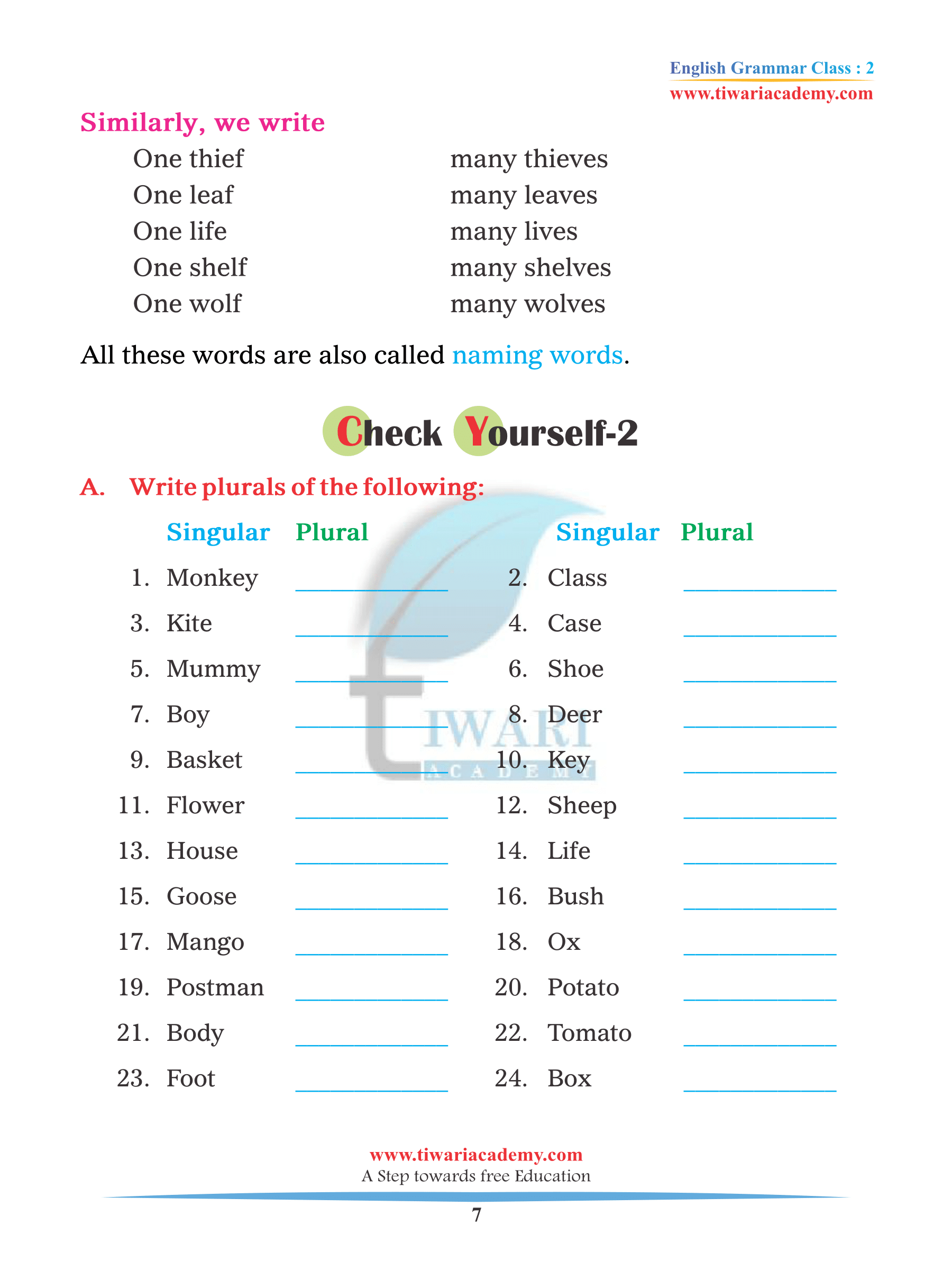 cbse-english-grammar-exercises-for-class-2-english-worksheets-class-2