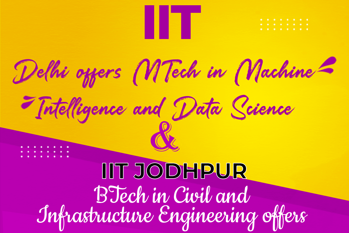 IIT Delhi offers MTech