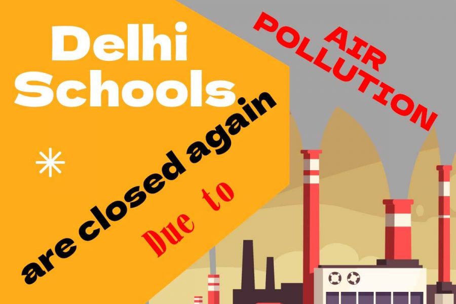 Delhi Schools Are Closed Again Due To AIR POLLUTION, All Institutions.