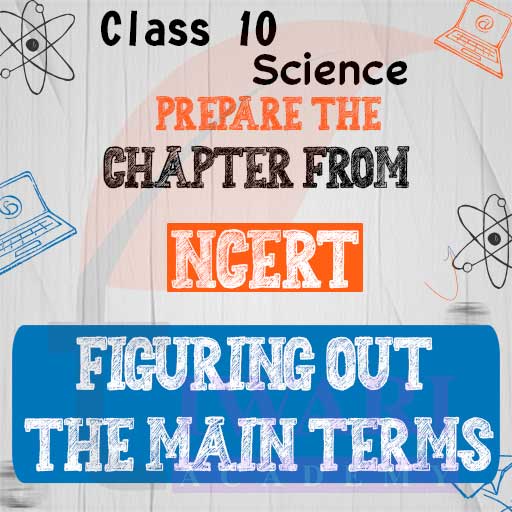 Step 1: Prepare the chapter from NCERT, figuring out the main terms.