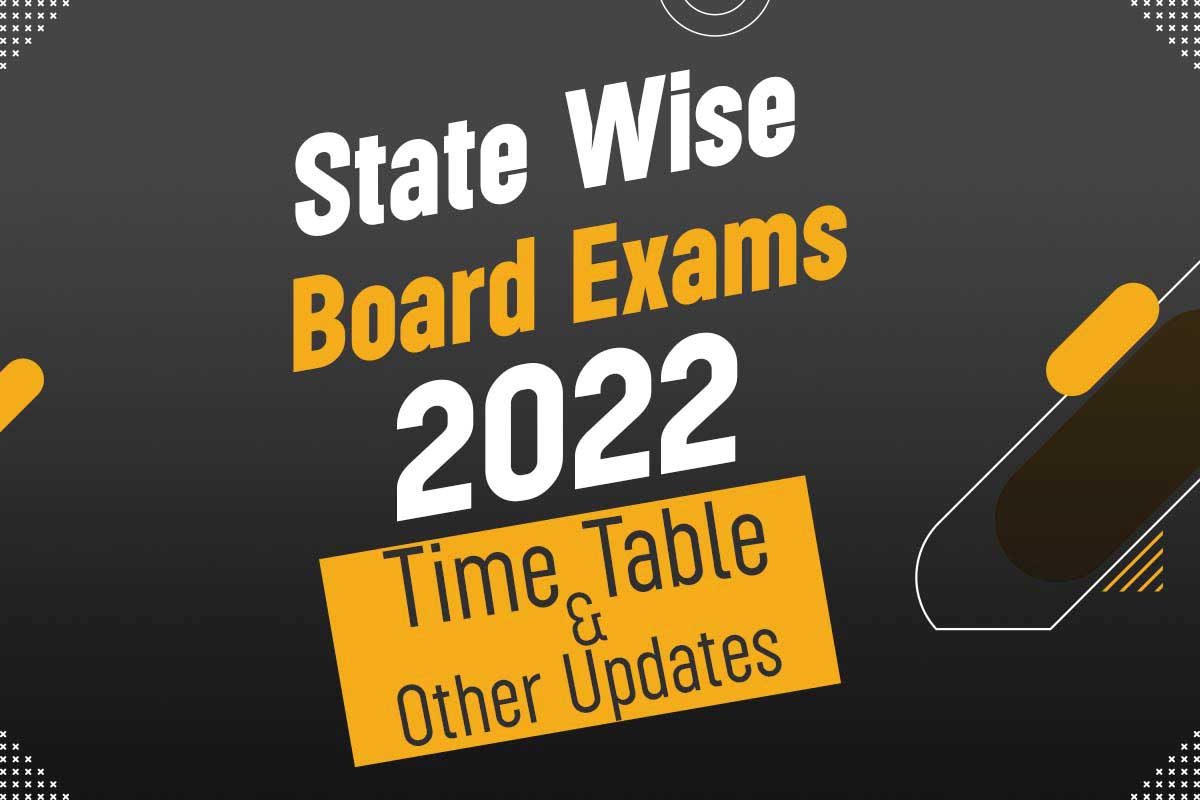 State Wise Board Exams in 2022