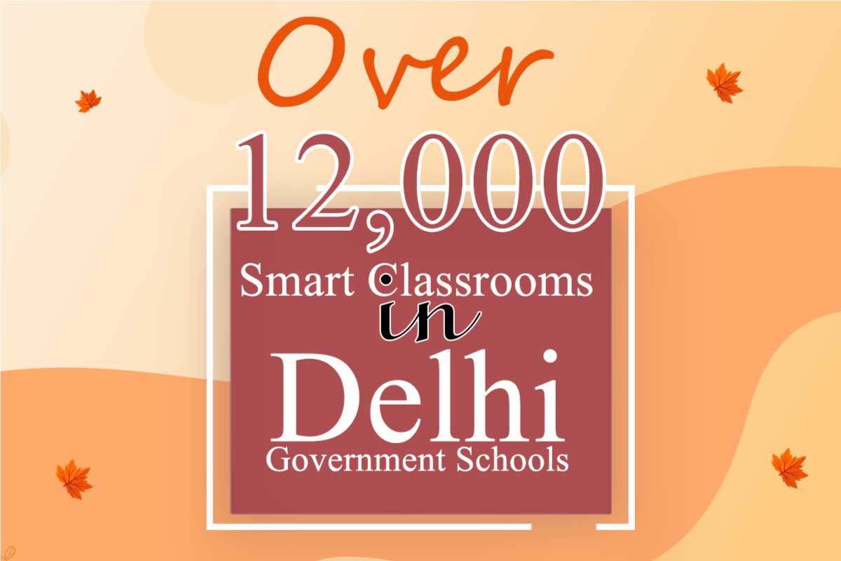 Over 12,000 smart classrooms in Delhi government schools
