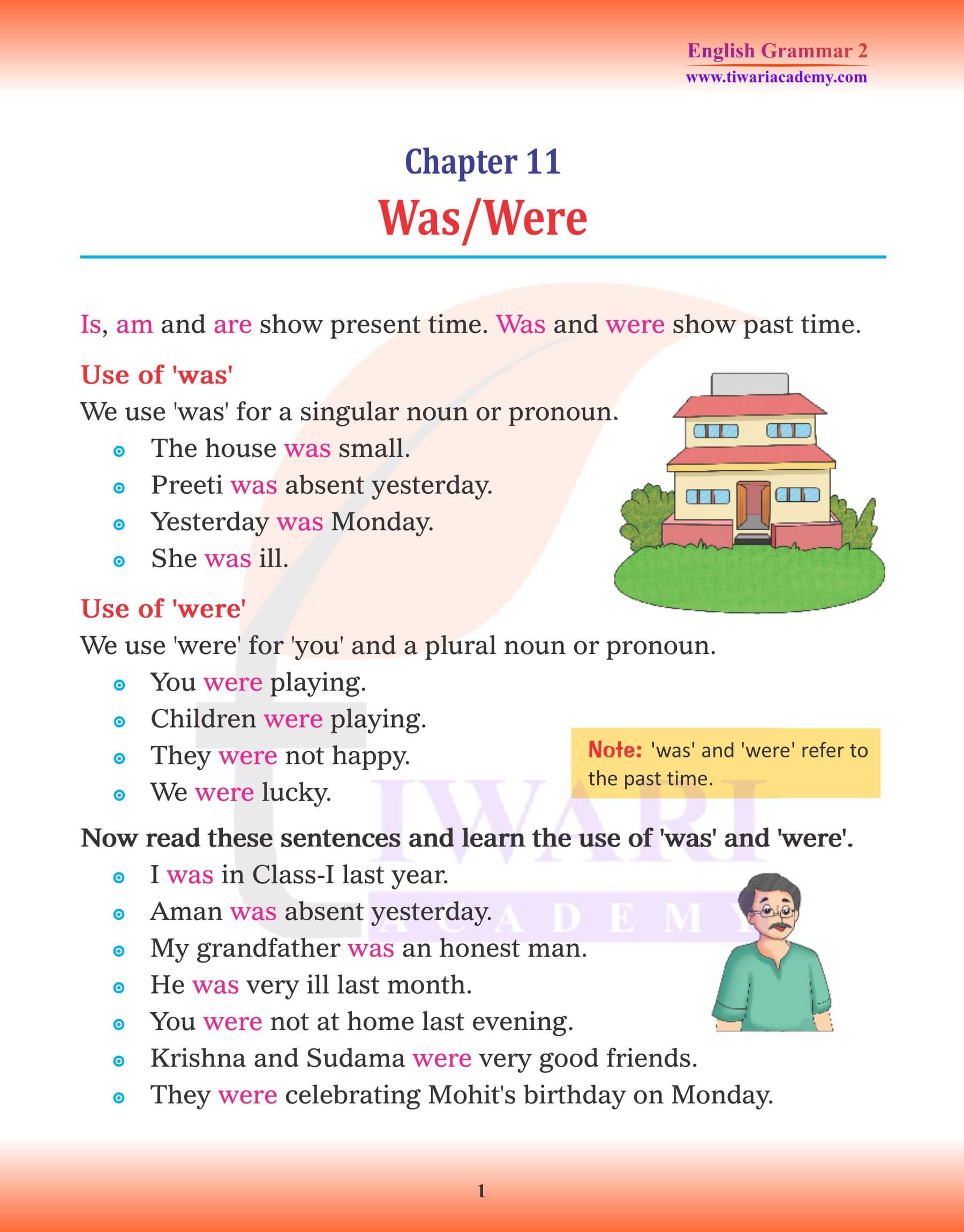Was Were Worksheet-2 