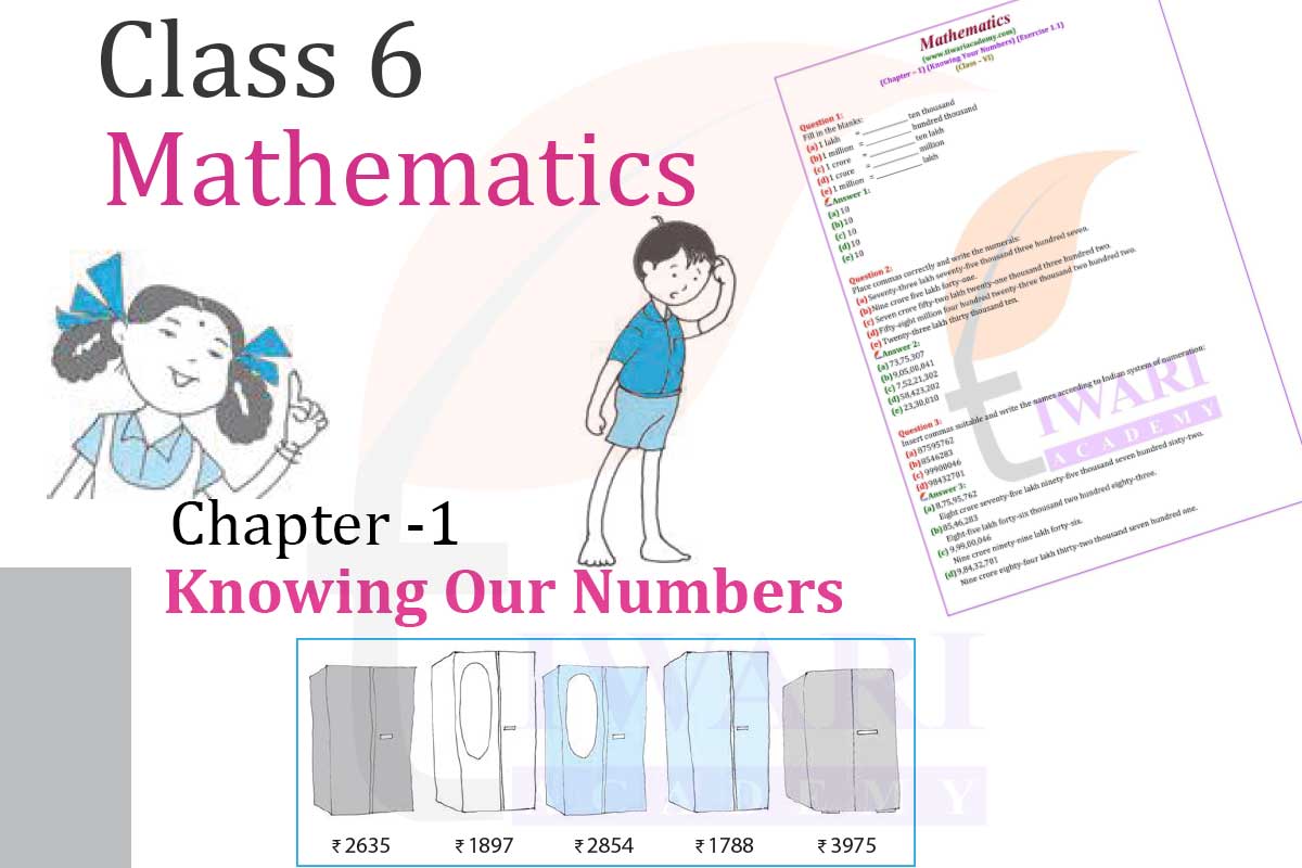 How to make, Class 6 Maths Chapter 1, Easy to Learn