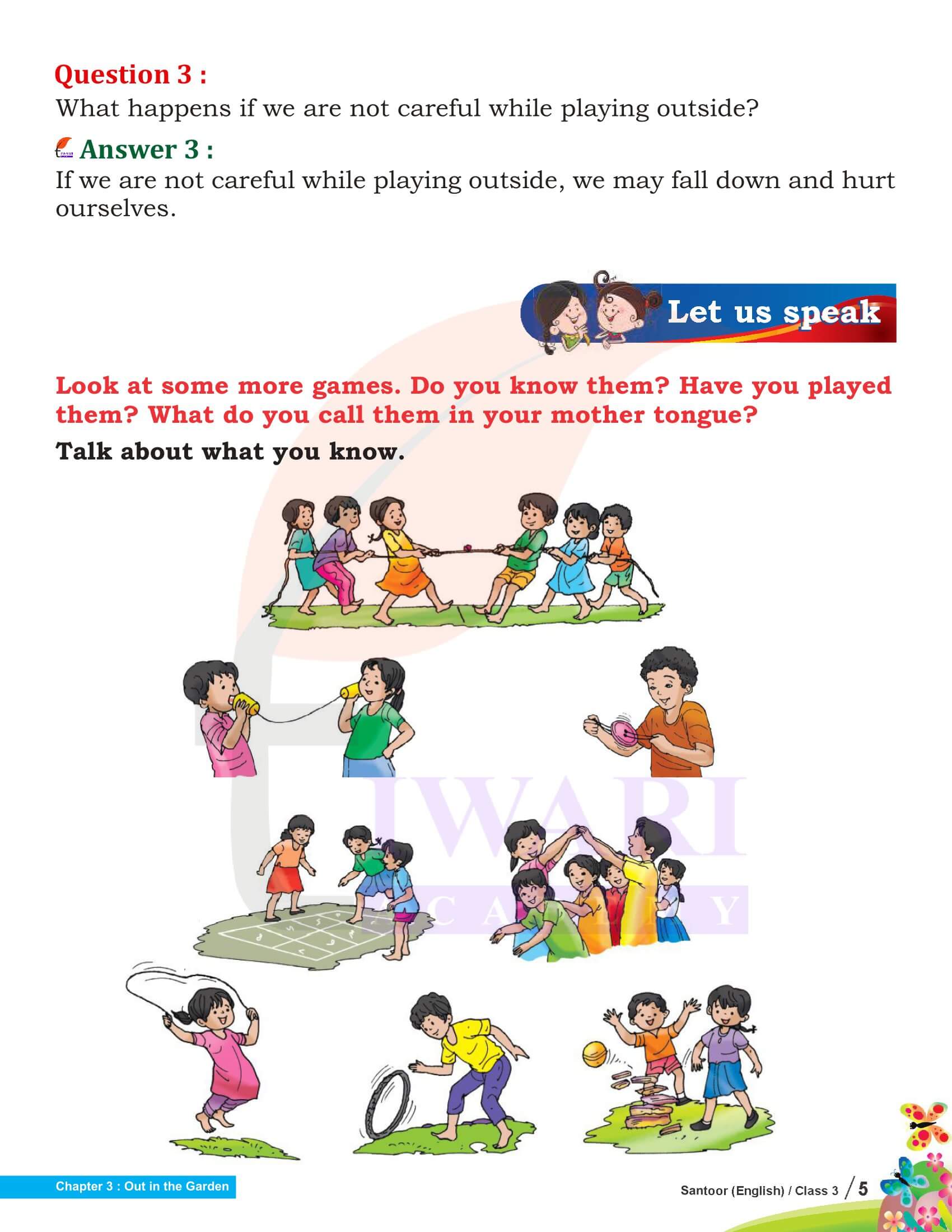 NCERT Solutions for Class 3 English Santoor Chapter 4