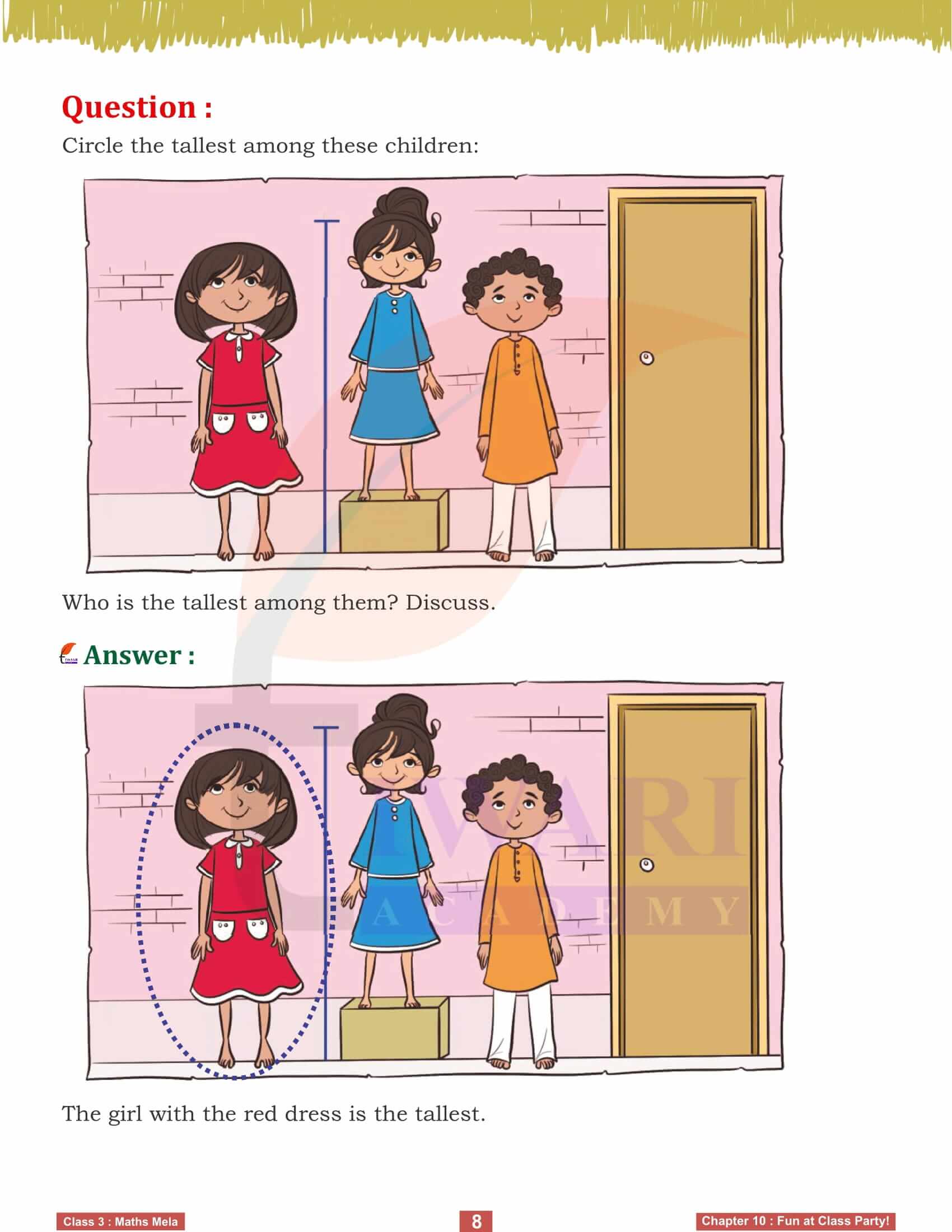 Class 3 Maths Mela Chapter 10 updated for new session