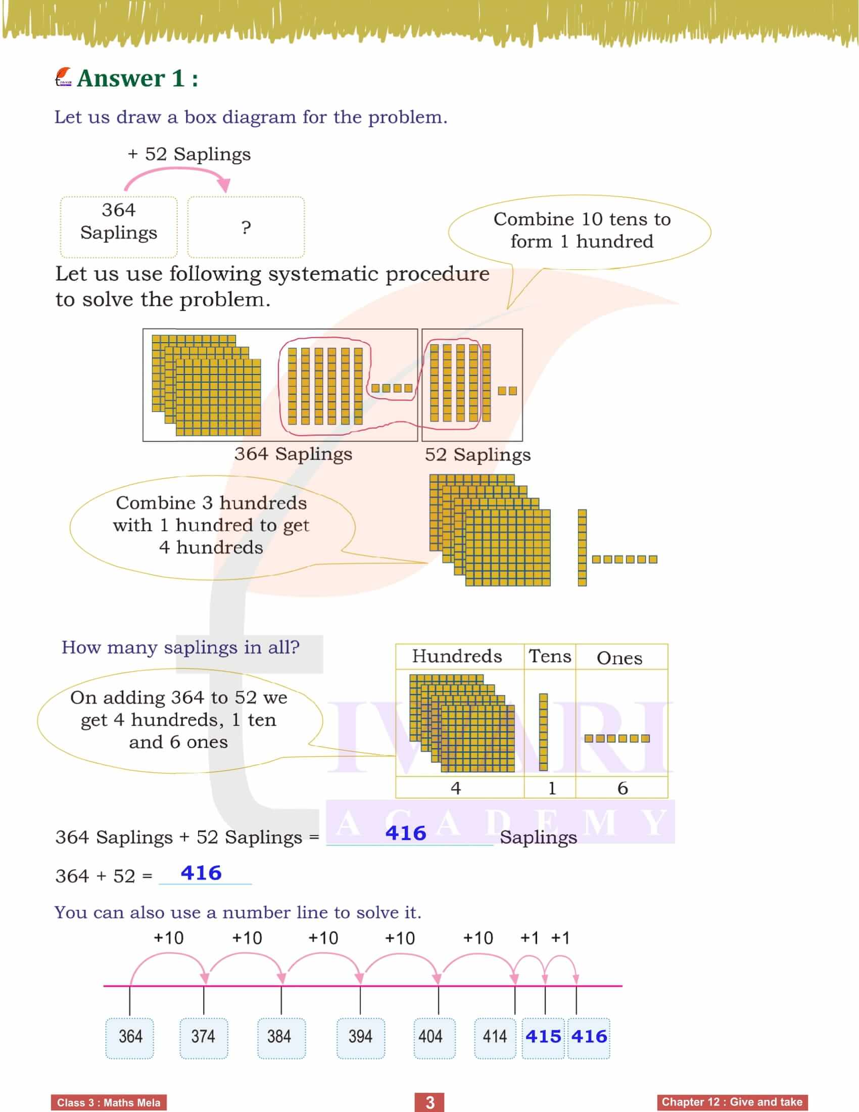 NCERT Class 3 Maths Mela Chapter 12