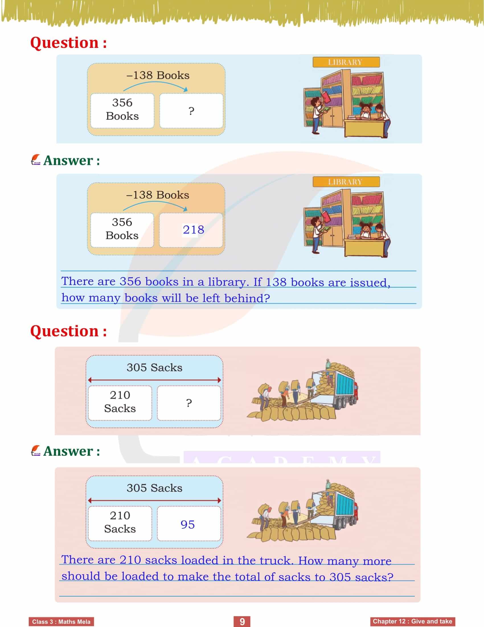 Class 3 Maths Mela Chapter 12 Revision