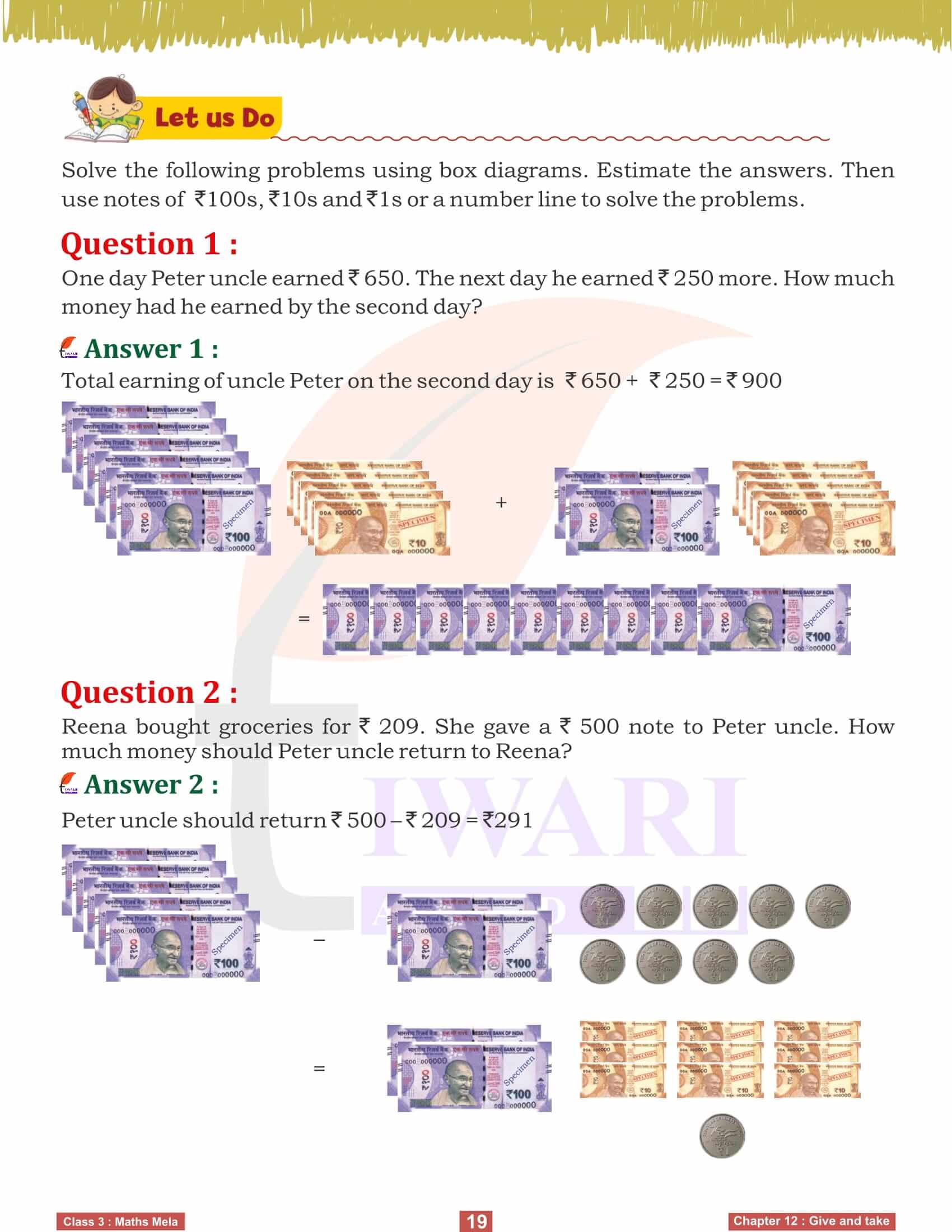 Class 3 Maths Chapter 12 for NEP 2020