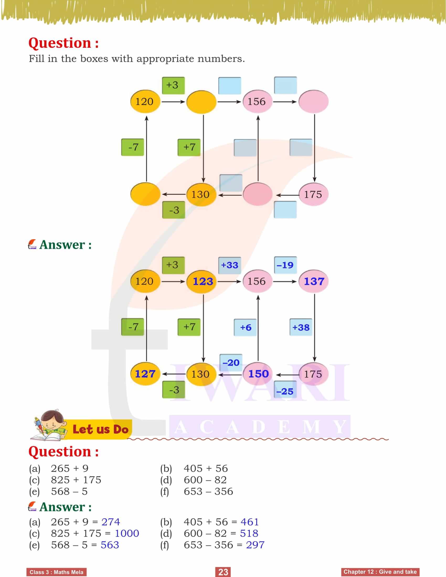 Class 3 Maths Chapter 12 QA