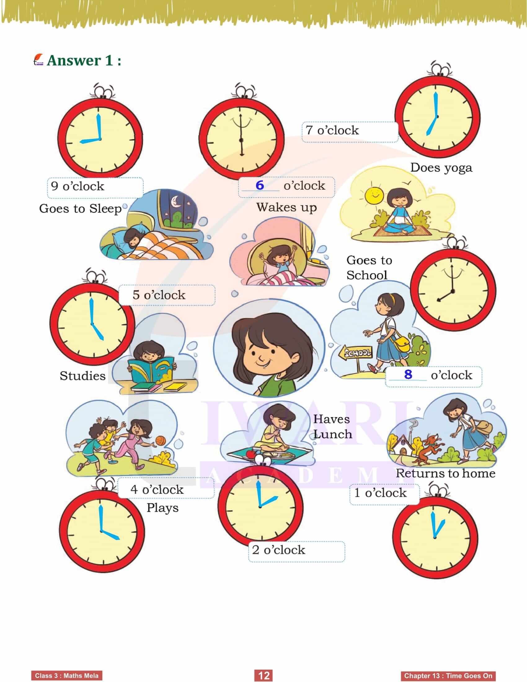 Class 3 Maths Mela Chapter 13 Let us revise