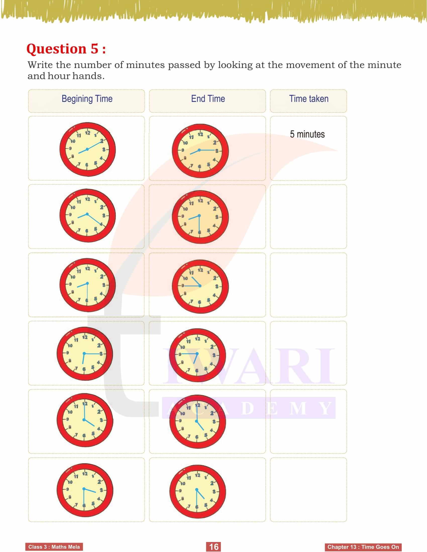 Class 3 Maths Mela Chapter 13 Tricks