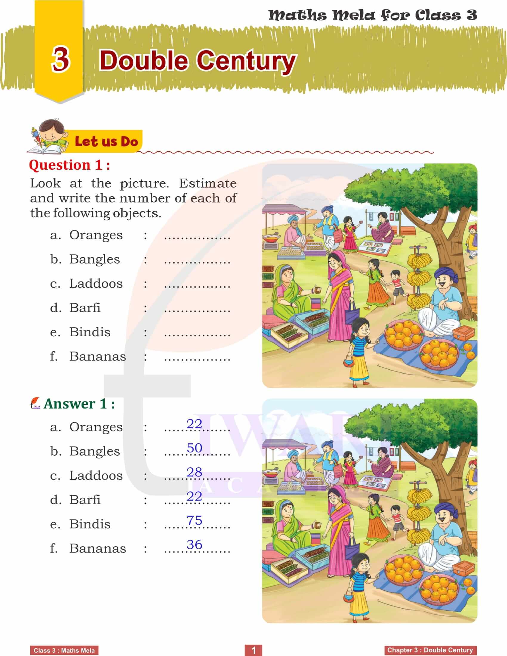 Class 3 Maths Mela Chapter 3