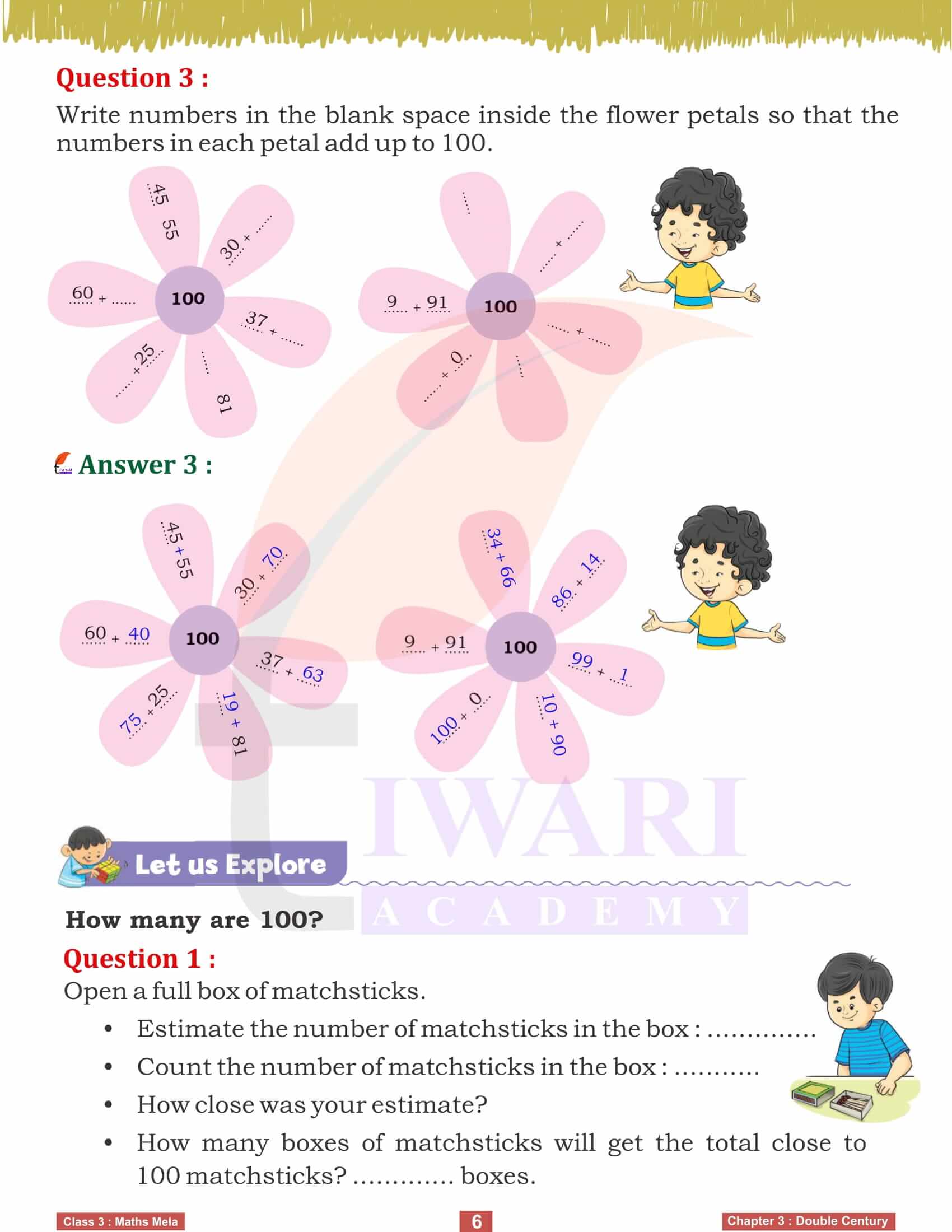 Class 3 Maths Mela Chapter 3 Solutions