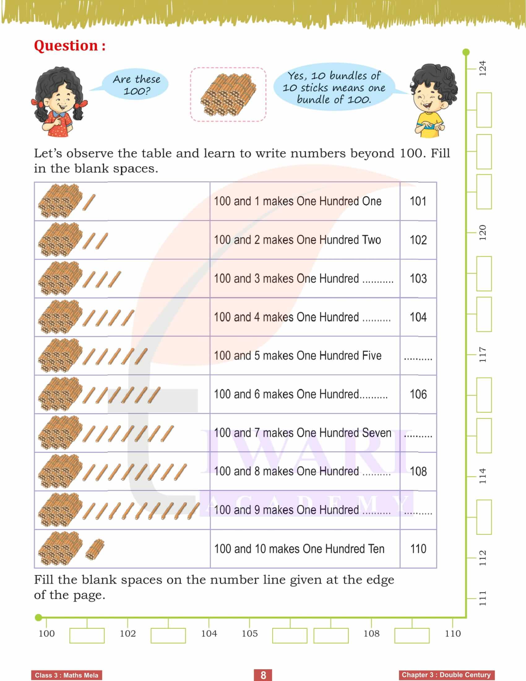 Class 3 Maths Mela Chapter 3 Guide