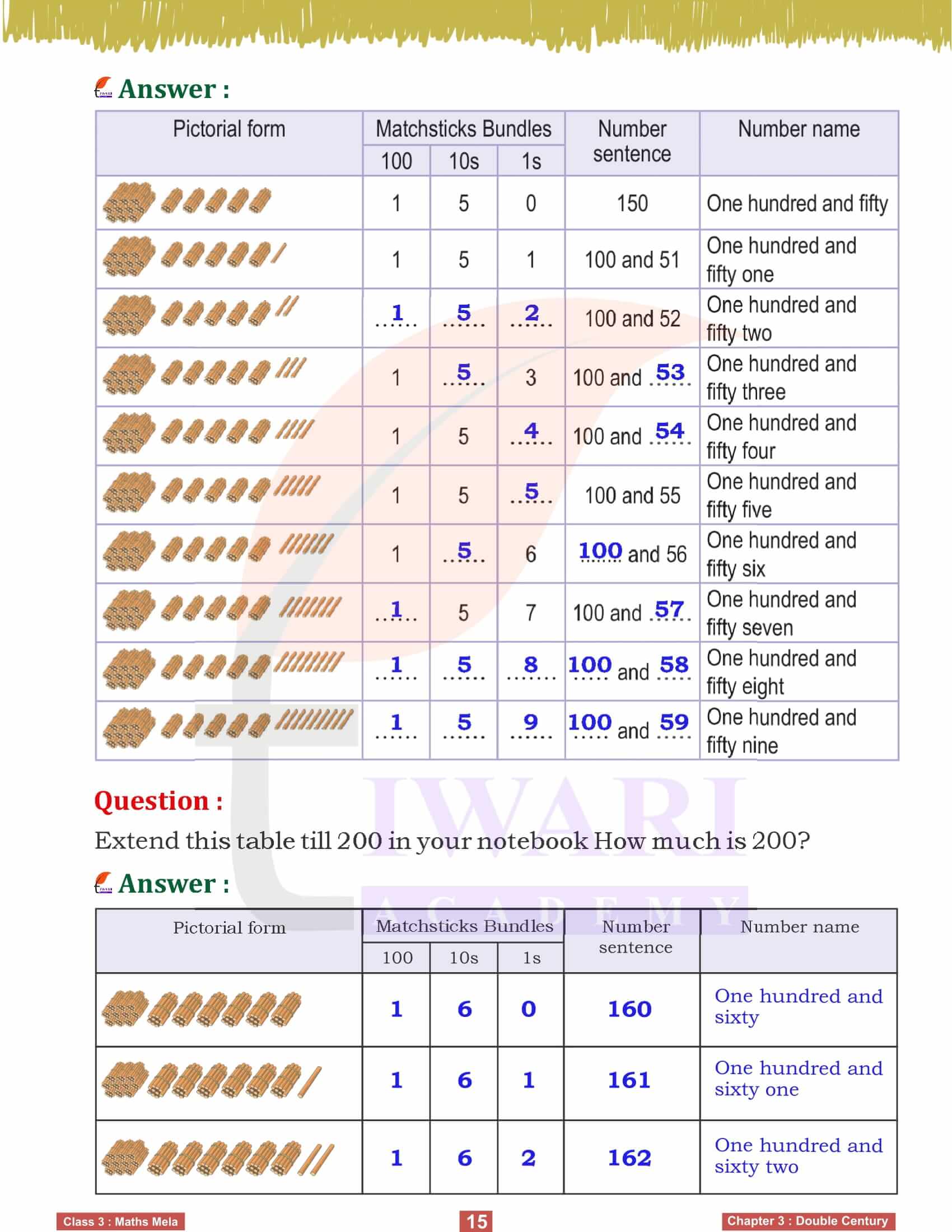 Grade 3 Maths Mela Chapter 3