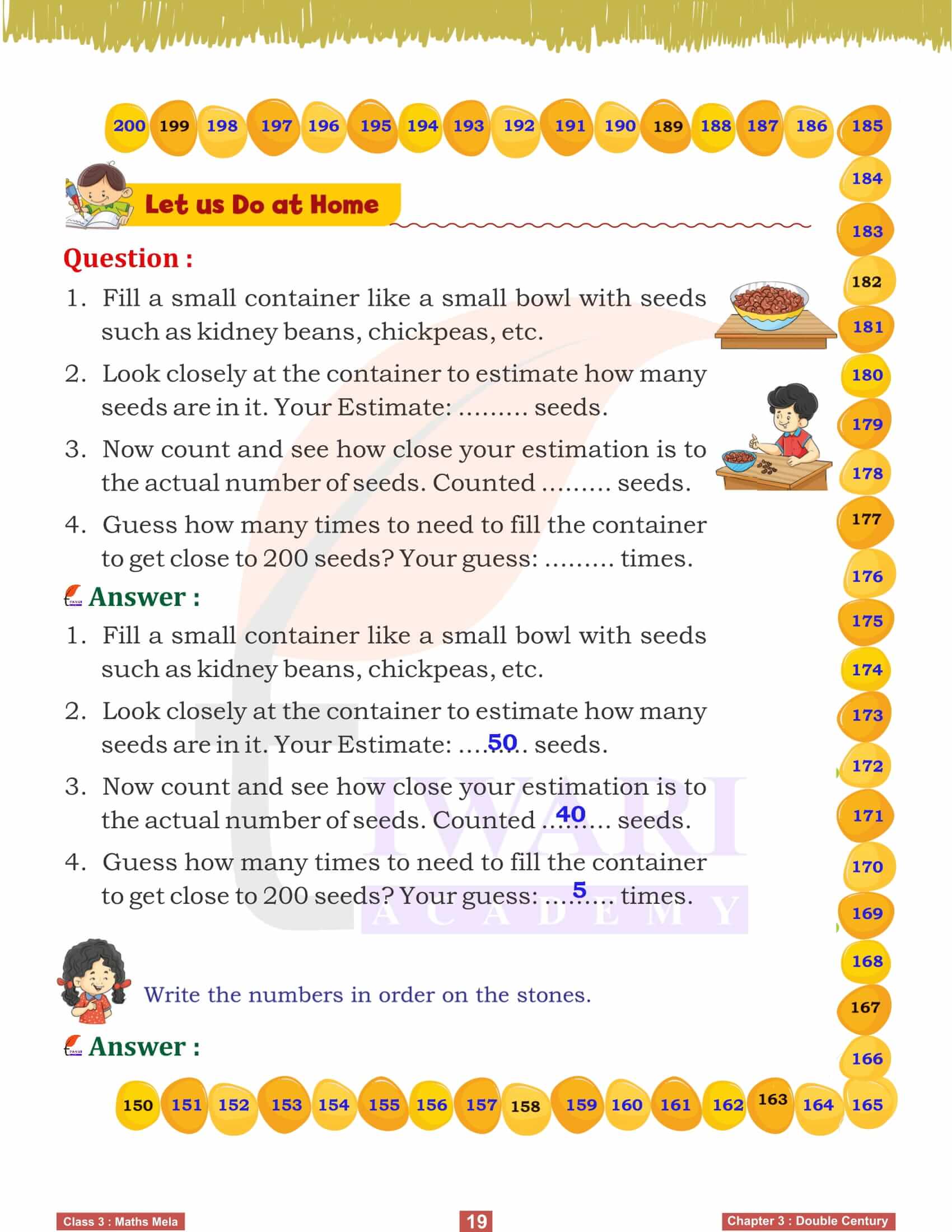 Grade 3 Maths Mela Chapter 3 Revision