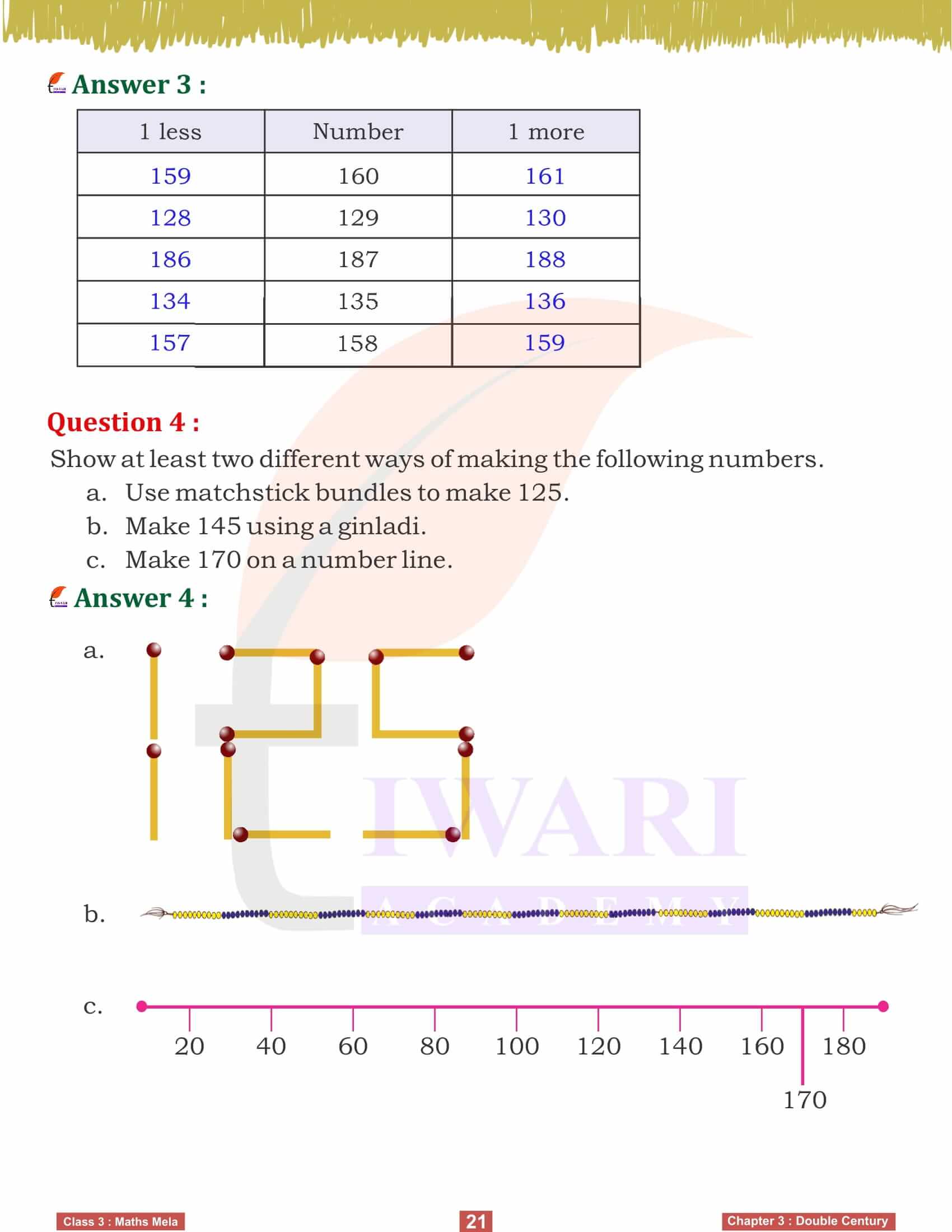 Grade 3 Maths Mela Chapter 3 NCERT Solutions