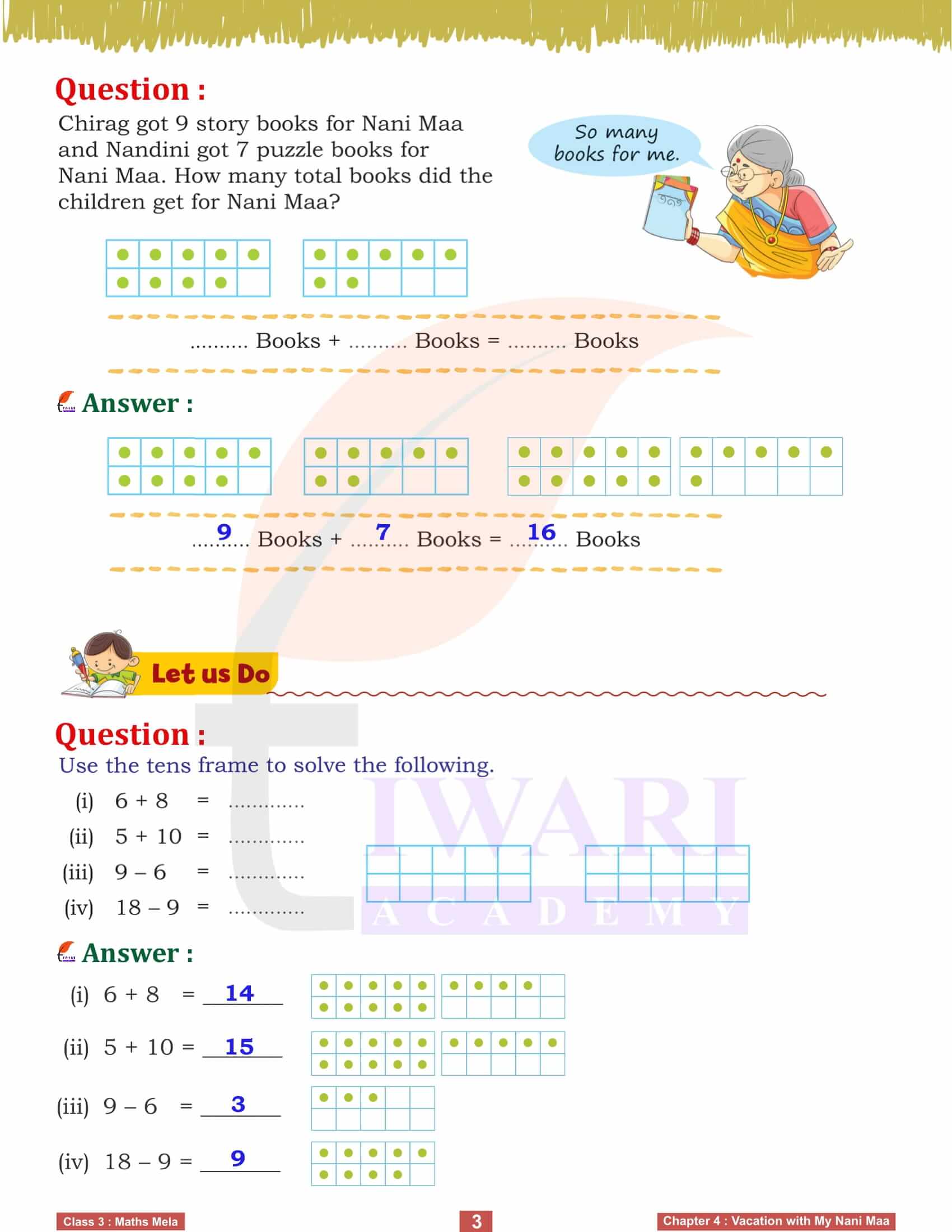 Class 3 Maths Mela Chapter 4 Solutions