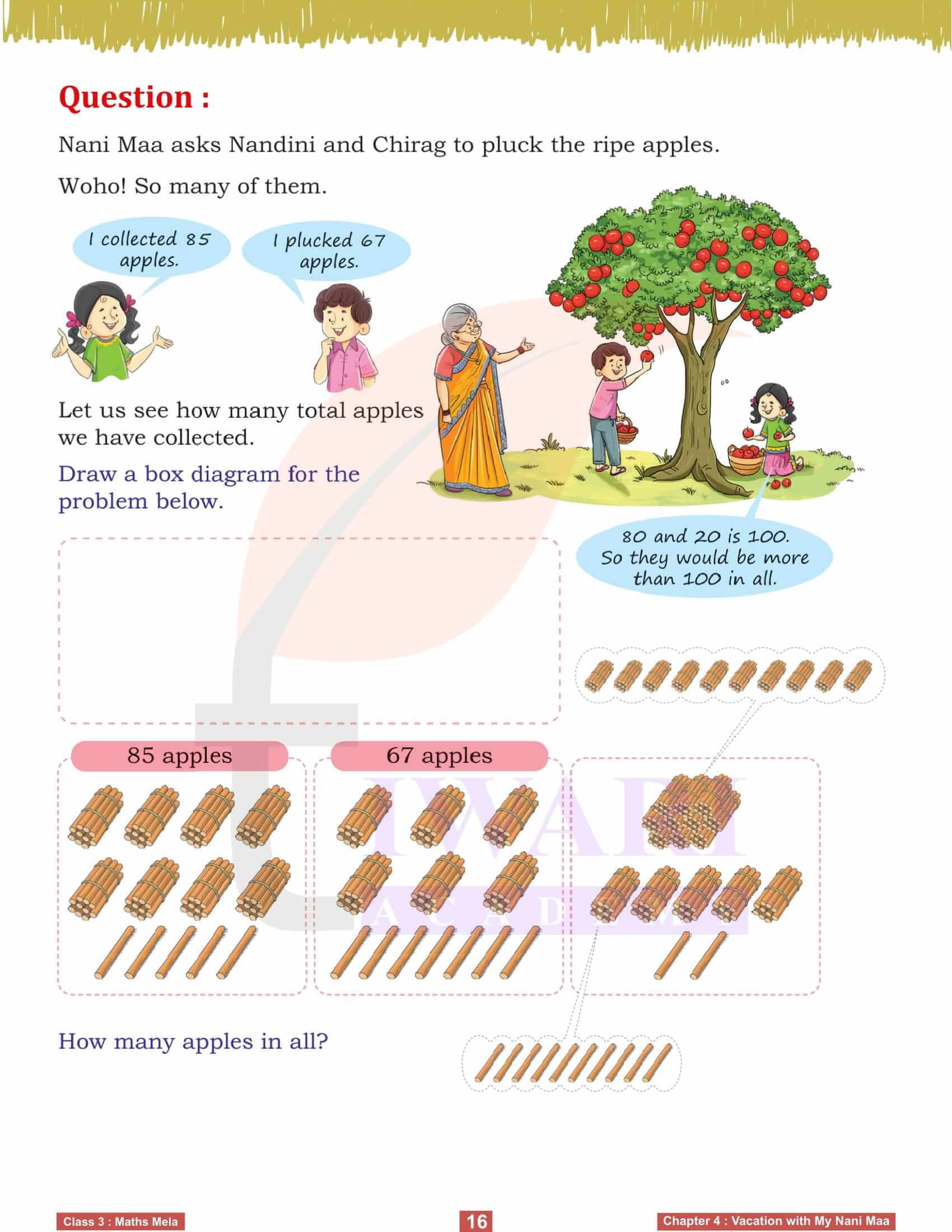 Class 3 Maths Chapter 4 Maths Mela notes