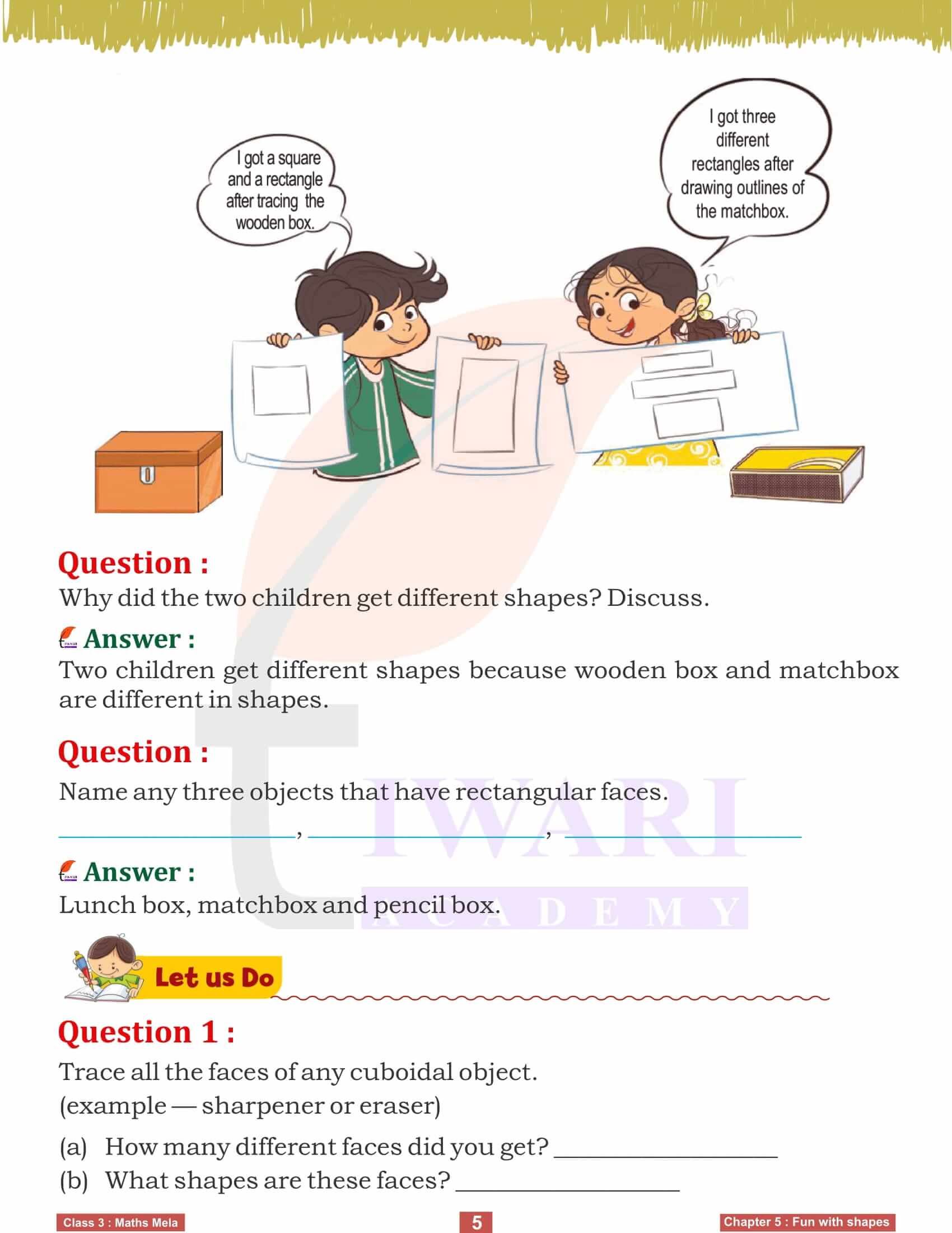 Class 3 Maths Mela Chapter 5 Guide