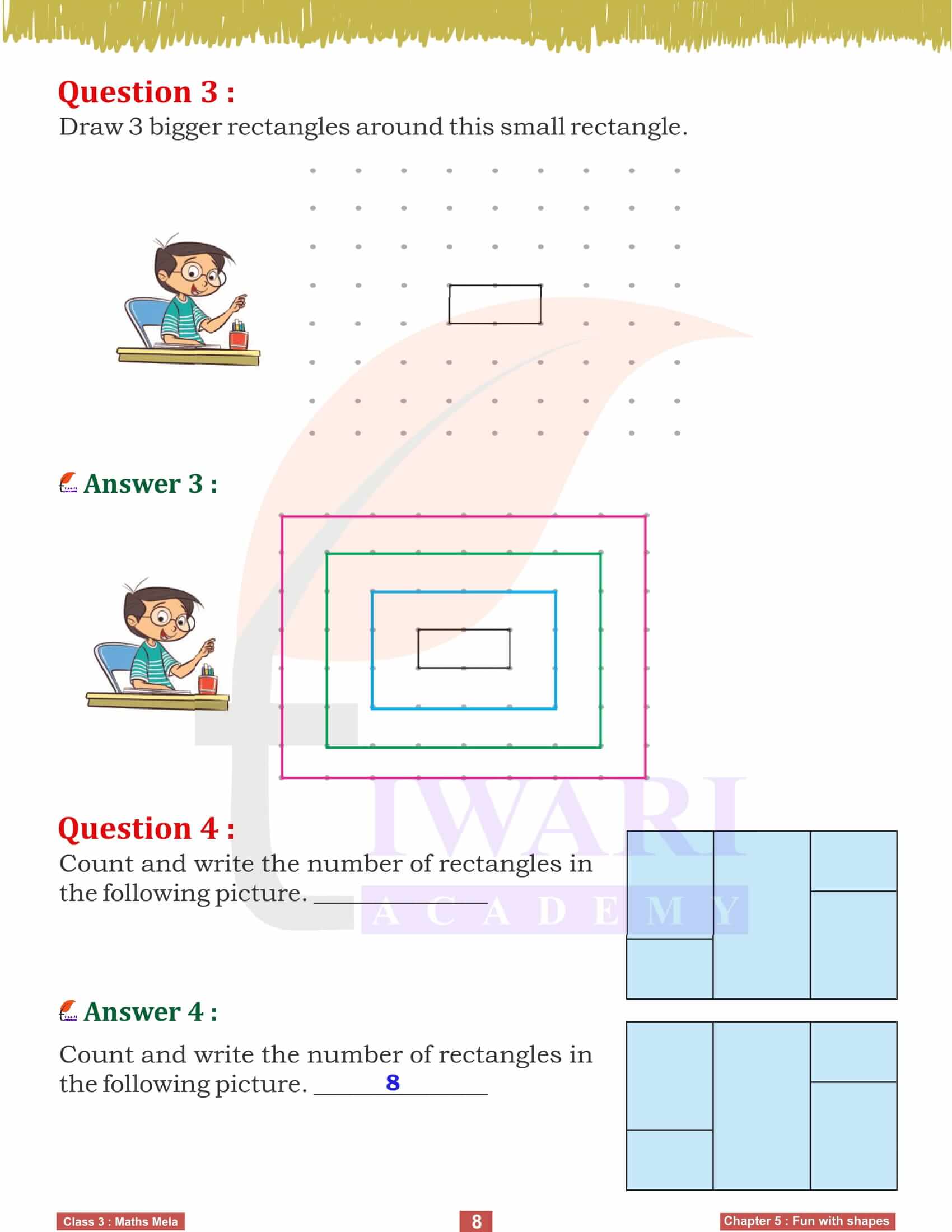 Class 3 Maths Mela Chapter 5 Guide Answer