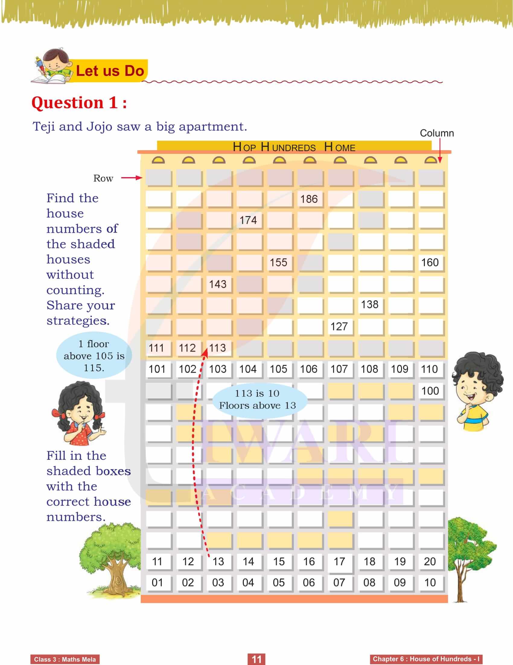 Class 3 Maths Mela Chapter 6 Solution in English Medium