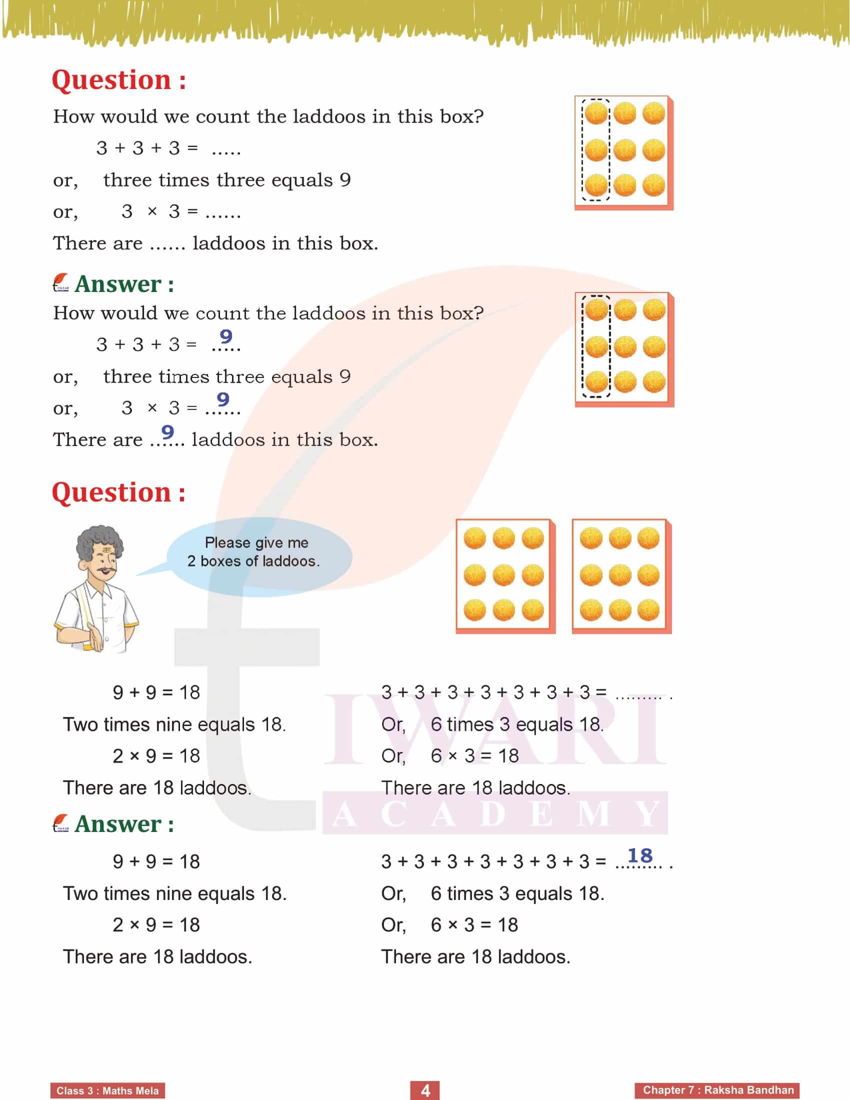 Class 3 Maths Mela Chapter 7 Solutions