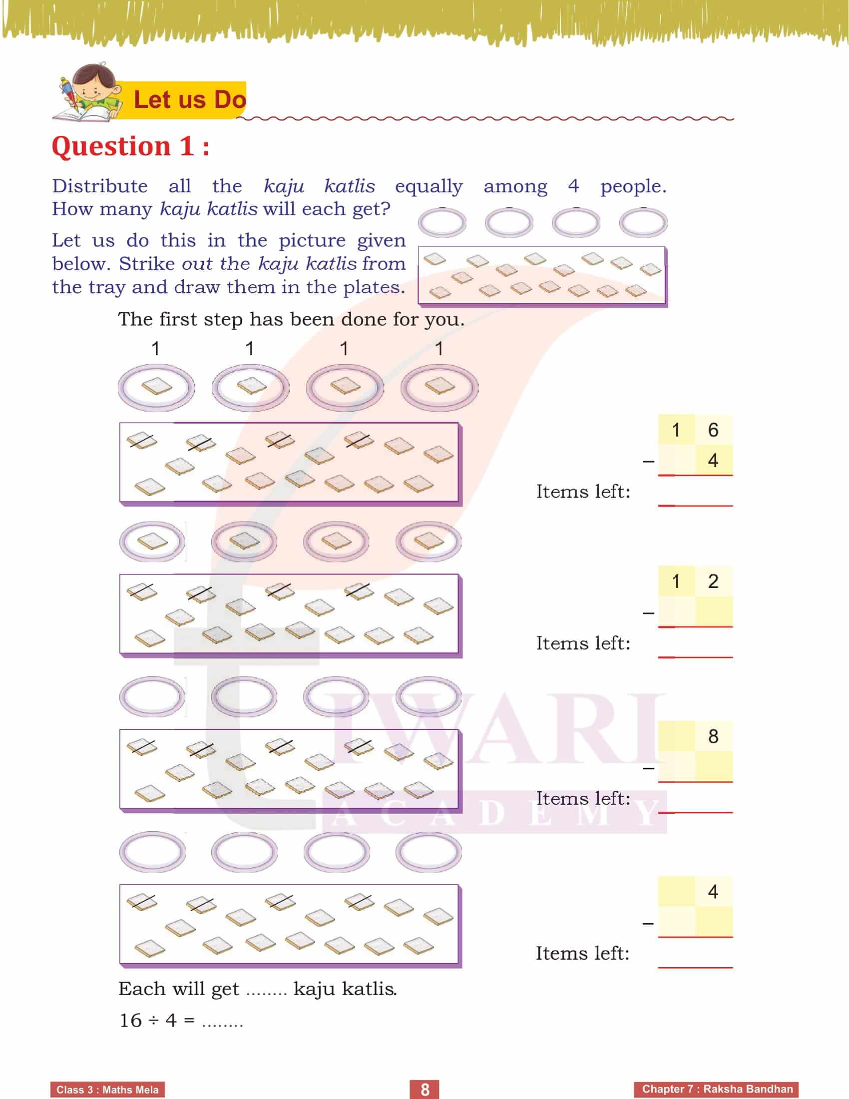 Class 3 Maths Mela Chapter 7 Answers