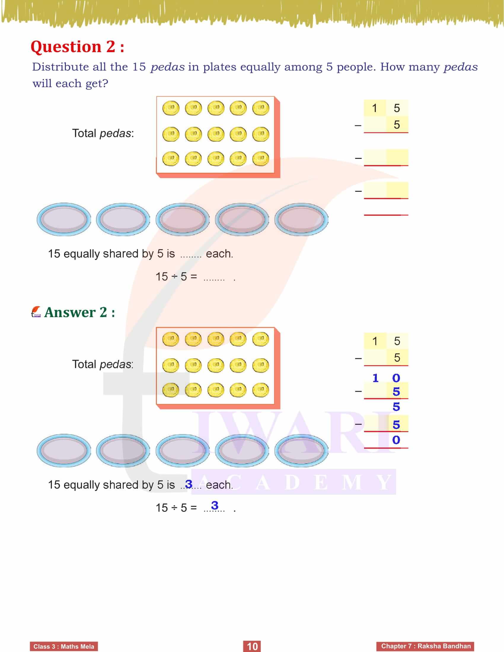 Class 3 Maths Mela Chapter 7 NCERT Answers