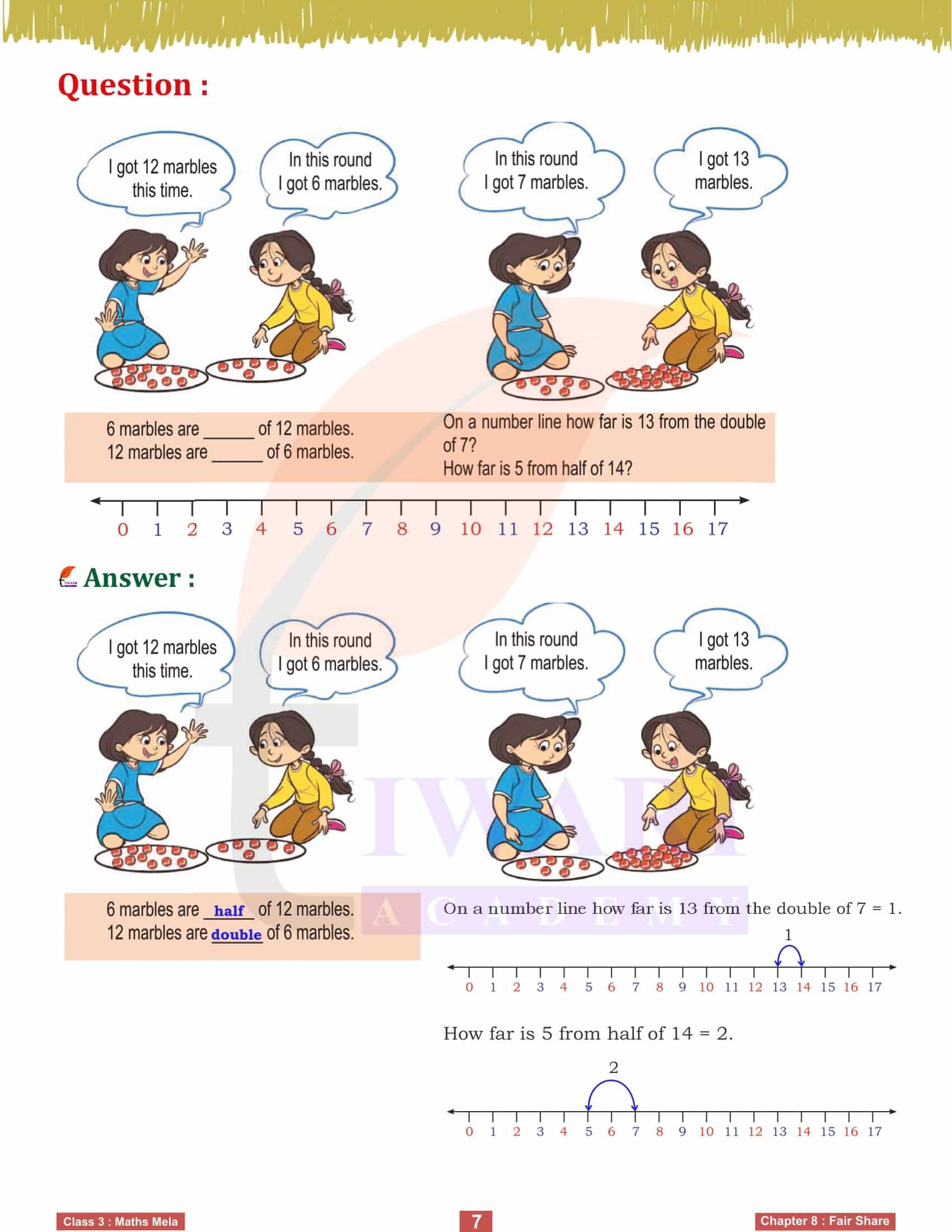 Class 3 Maths Mela Chapter 8 Answers in English