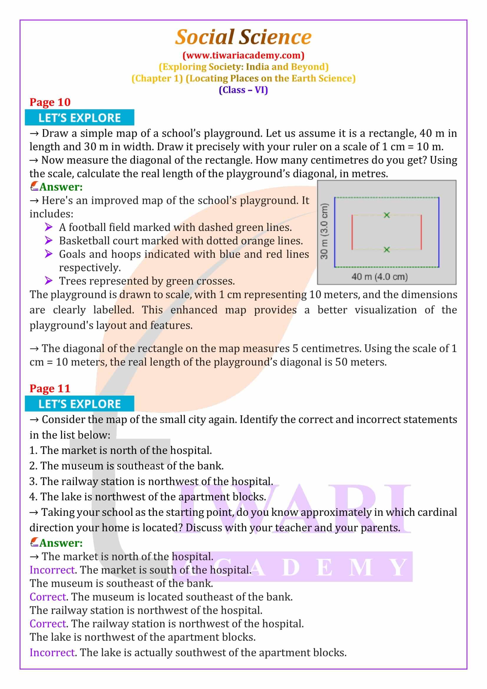 Class 6 Social Science Chapter 1