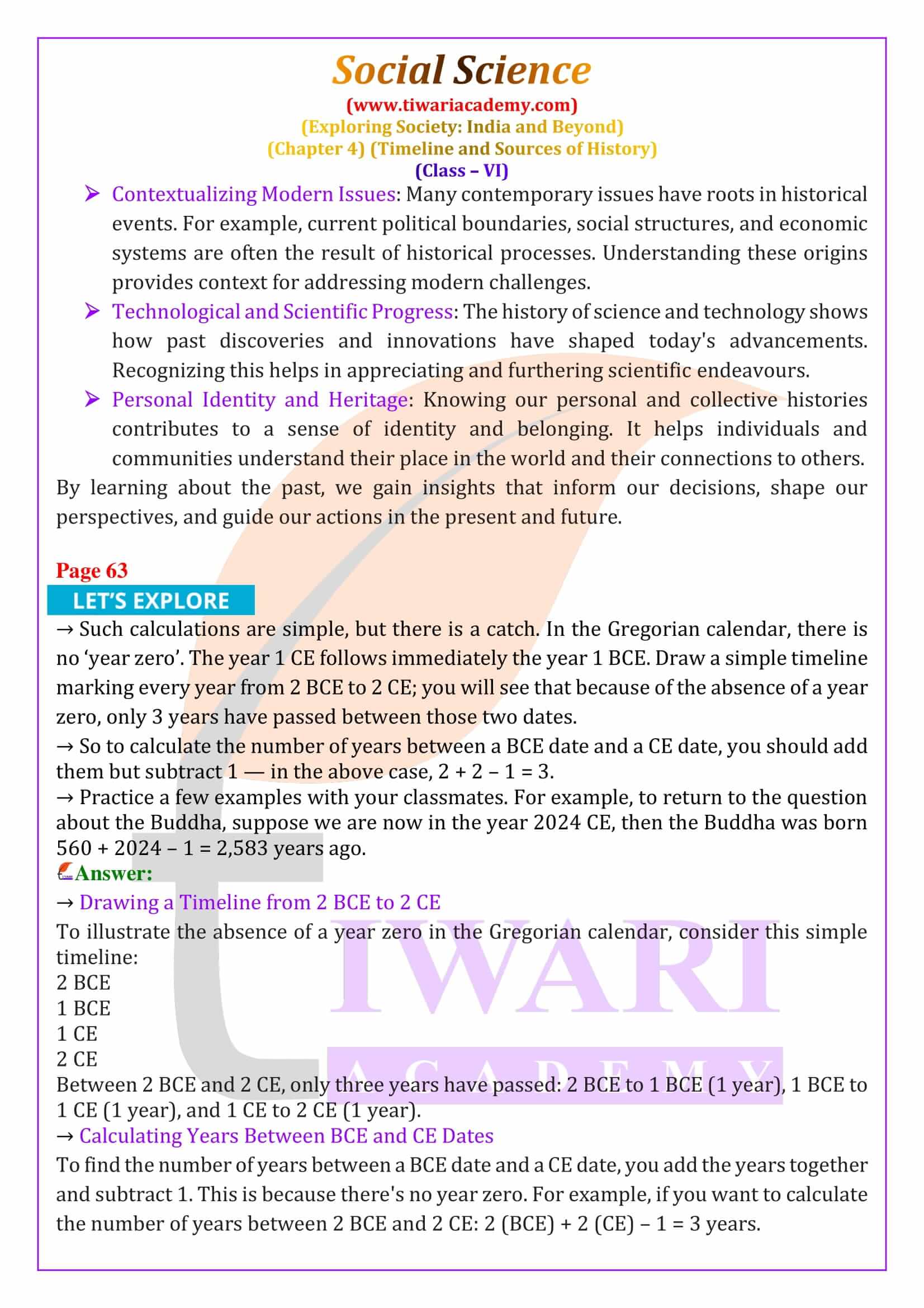 Class 6 Social Science Chapter 4 Question Answerrs