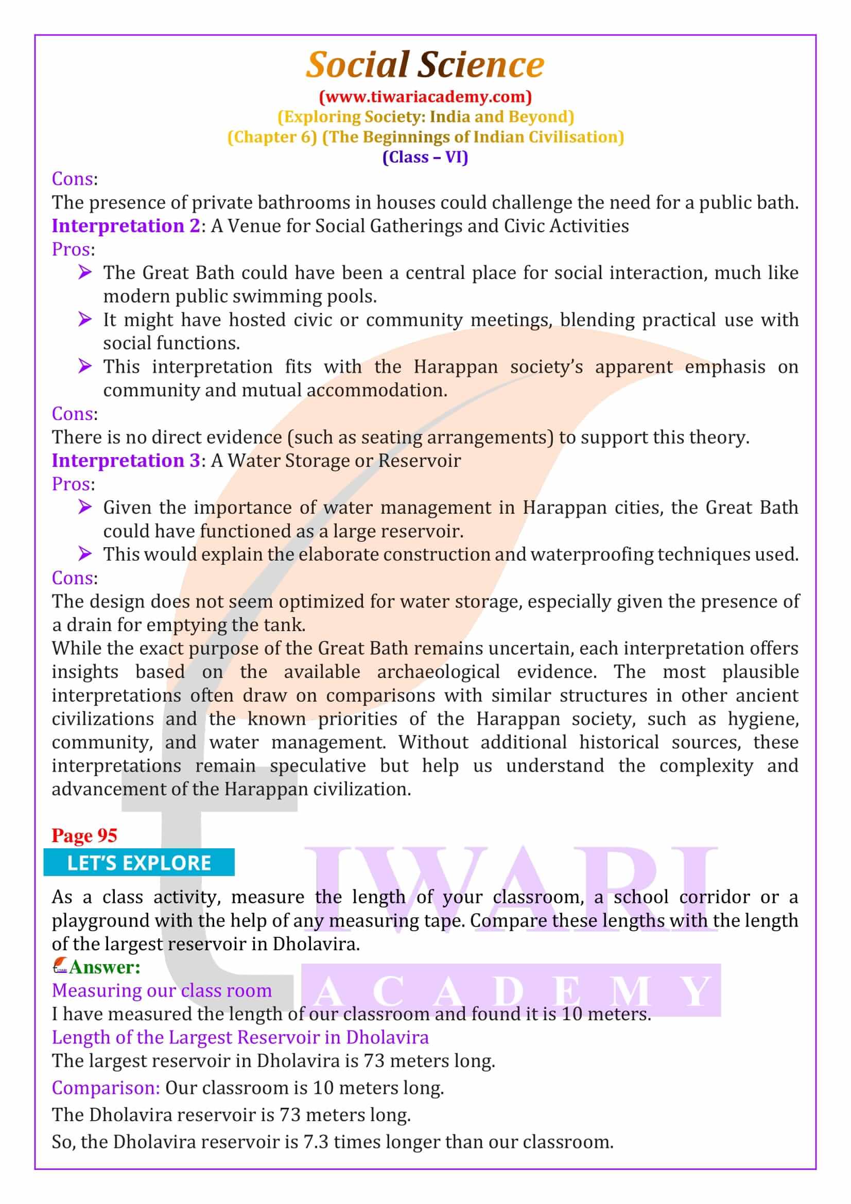 Class 6 Social Science Chapter 6 Solutions