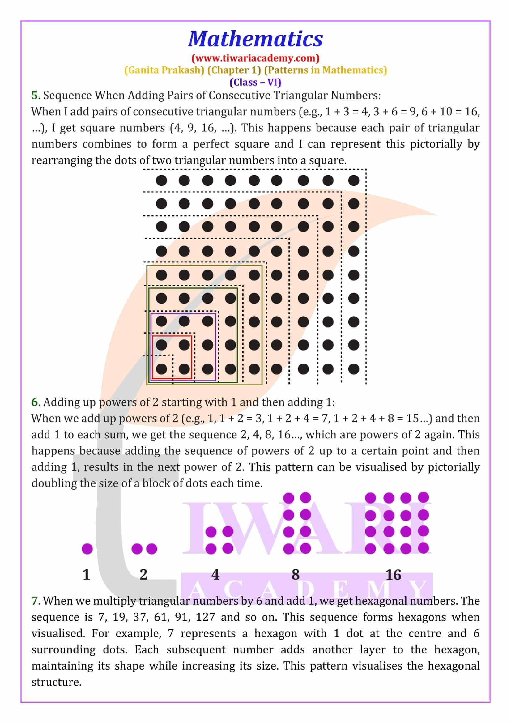 Class 6 Maths Ganita Prakash Chapter 1 Question Solutions