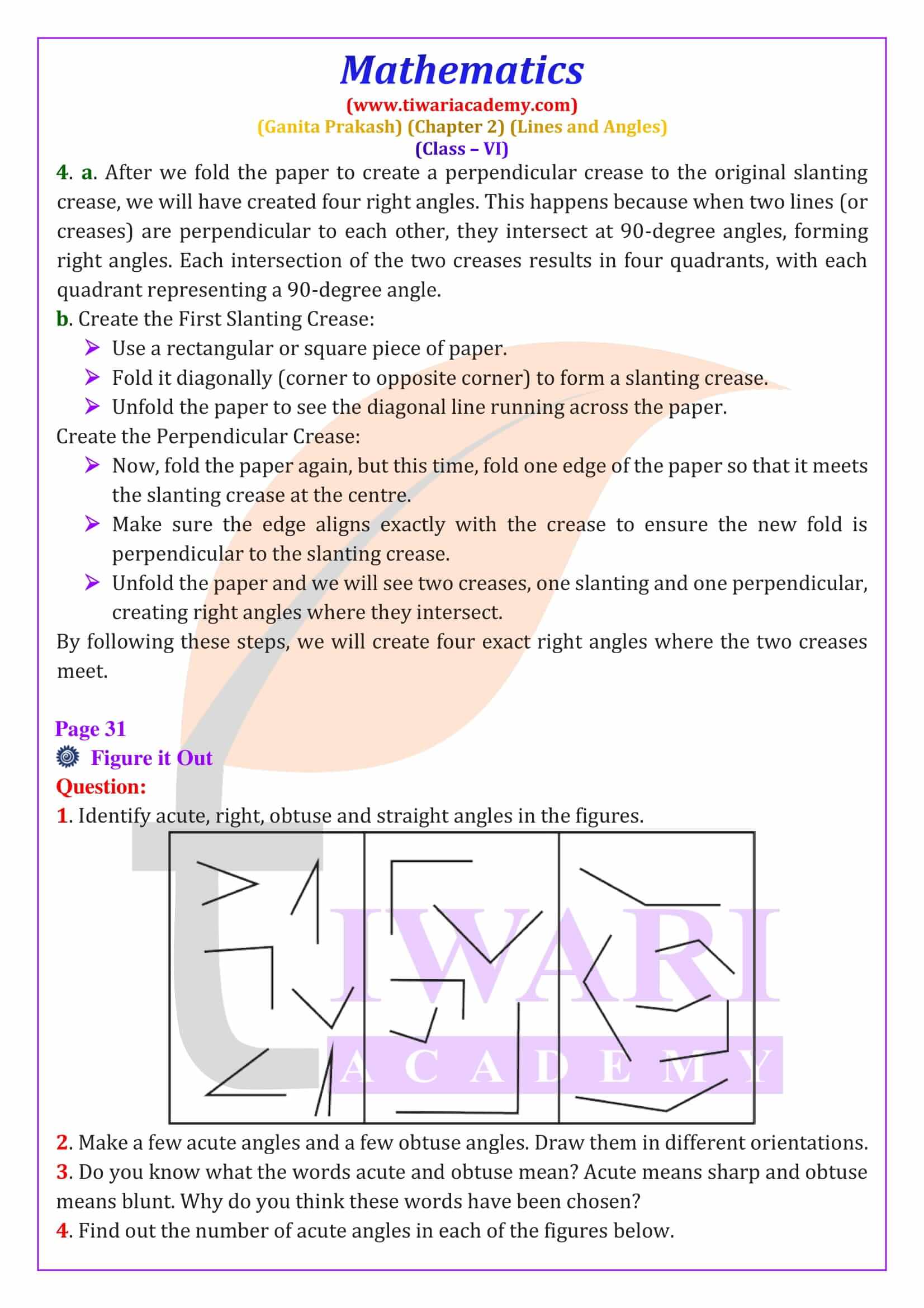 Class 6 Maths Ganit Prakash Chapter 2