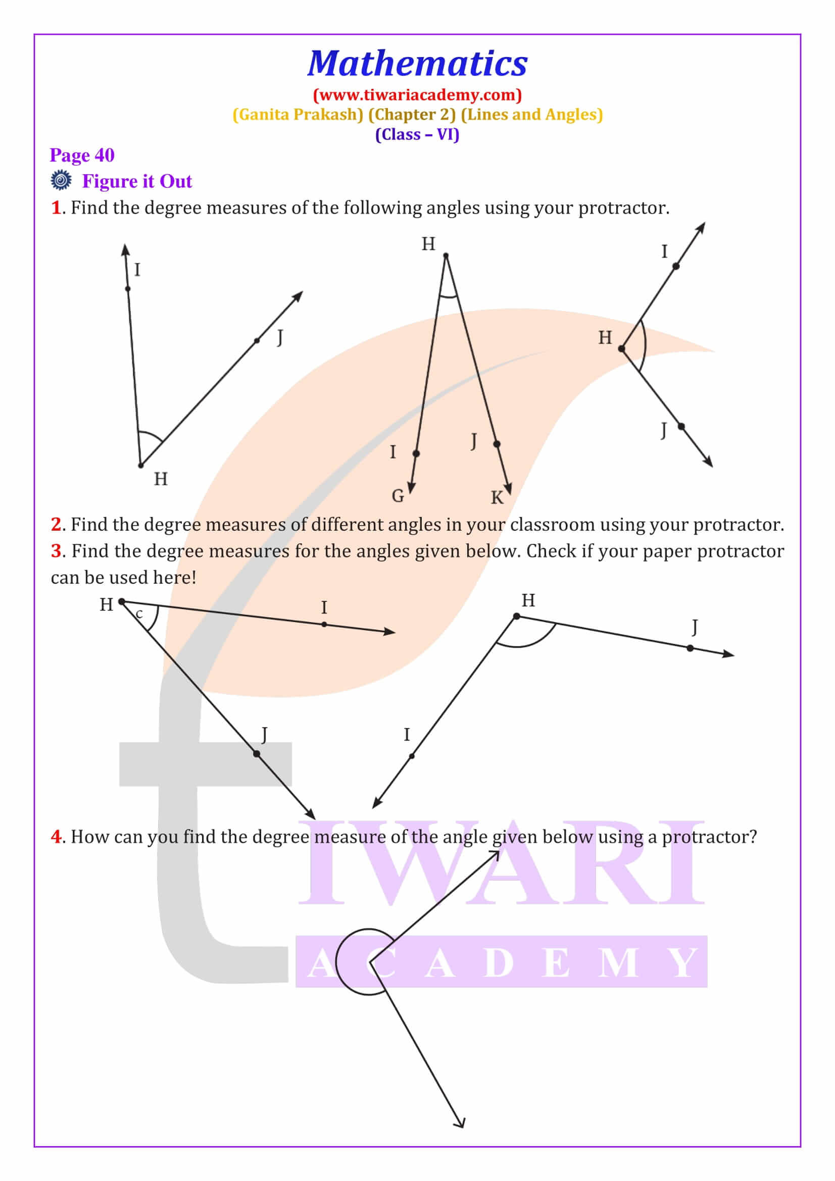 Class 6 Maths Ganit Prakash Chapter 2 All answers free