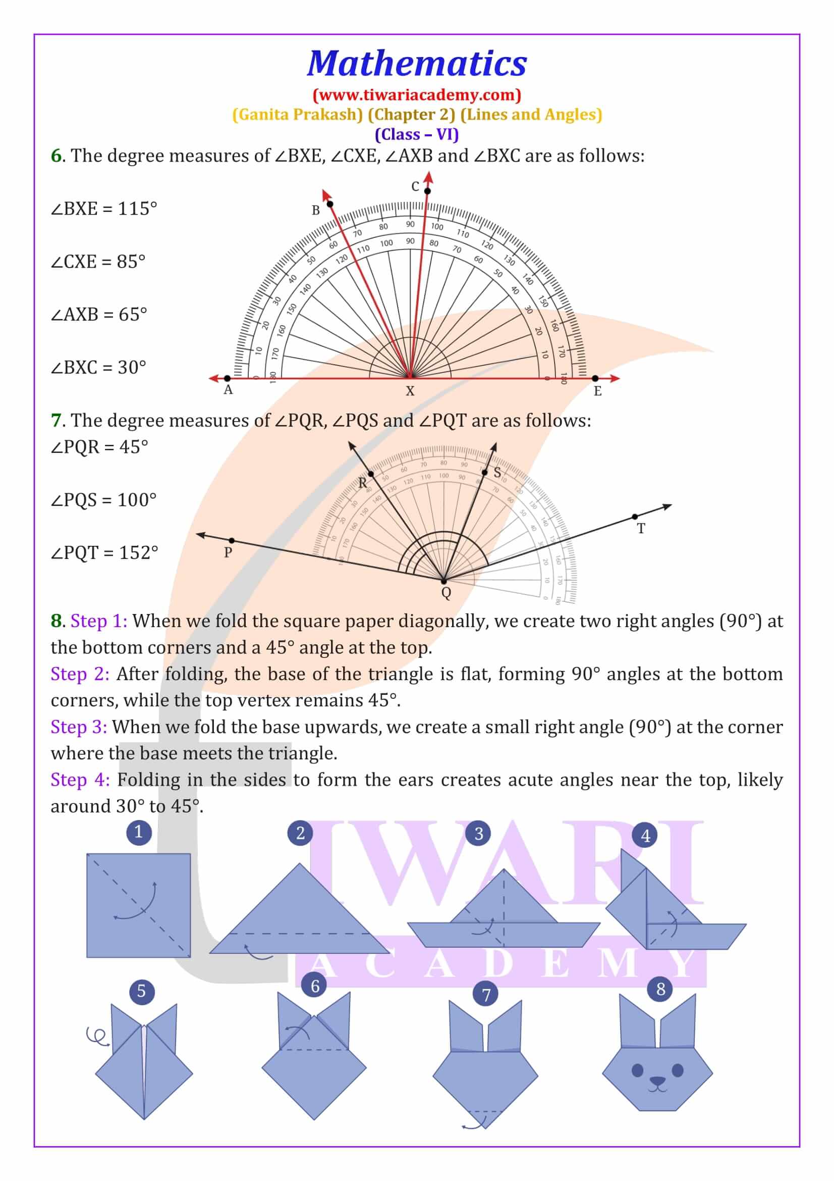 Class 6 Maths Ganit Prakash new book Chapter 2