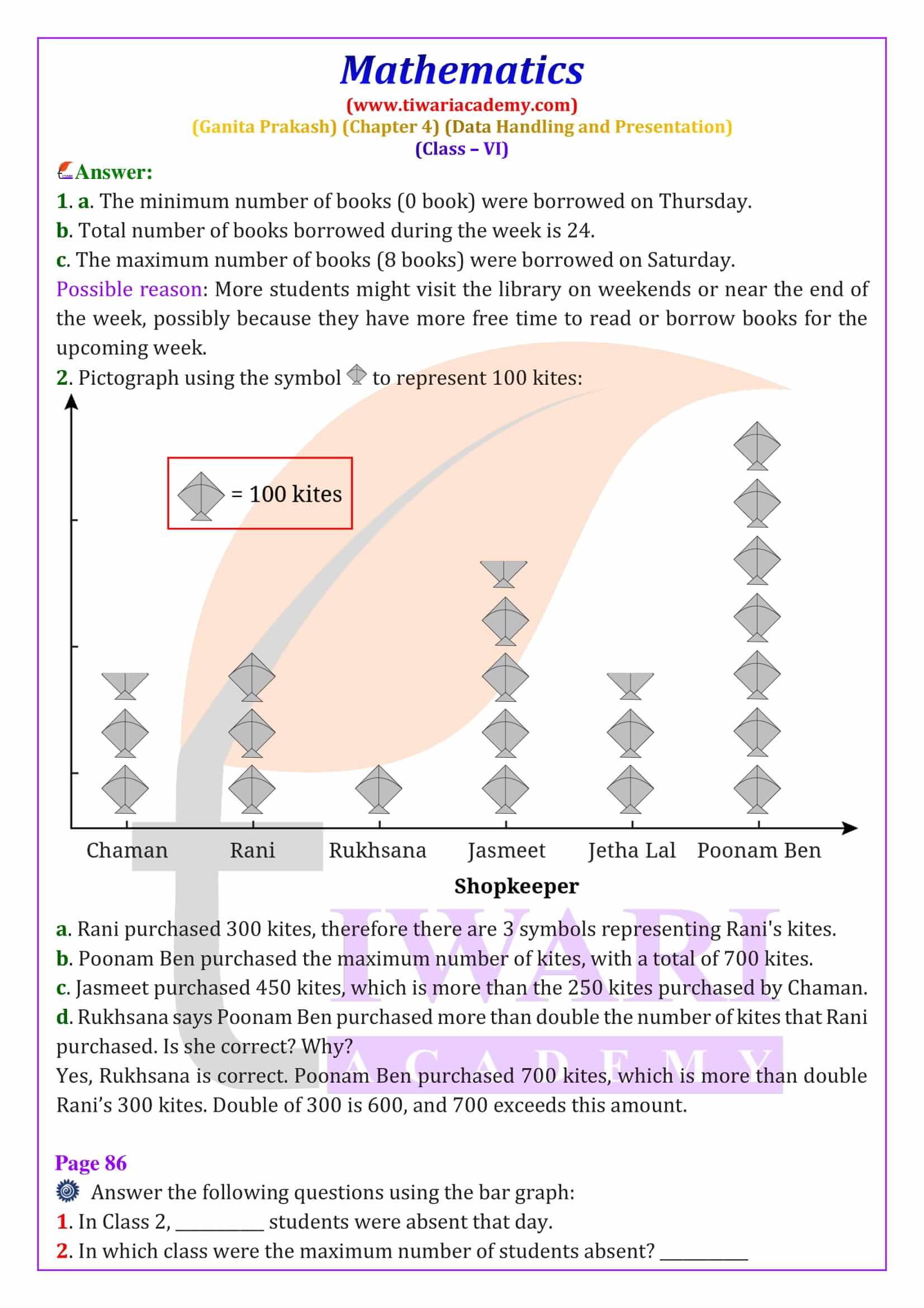 NCERT Class 6 Maths Ganit Prakash Chapter 4