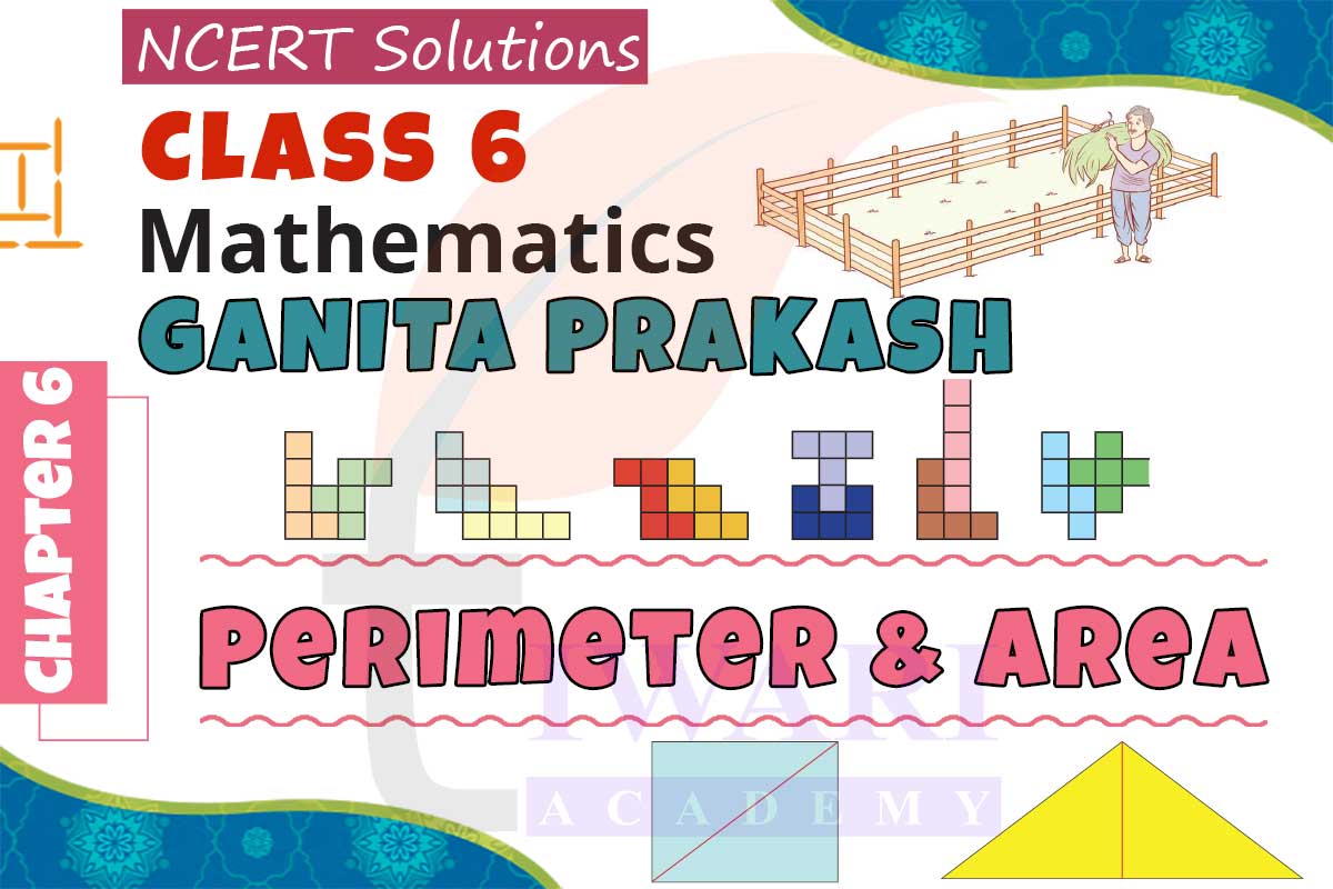 NCERT Solutions for Class 6 Maths Ganita Prakash Chapter 6 Perimeter and Area