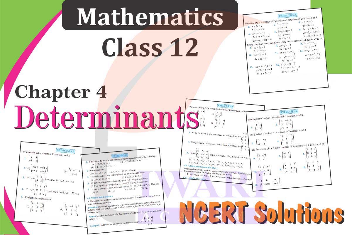 Class 12 Mathematics Chapter 4 Solutions