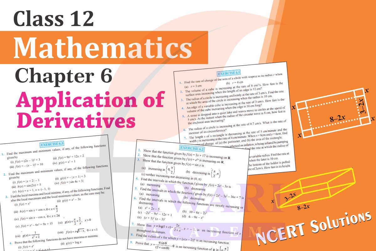 Class 12 Mathematics Chapter 6 AOD